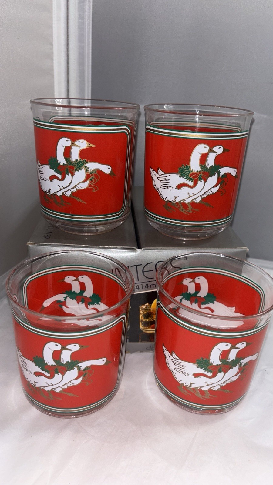 8 VTG Culver Encounters Acrylic Holly Goose Tumbler 14 Oz 8 VTG Culver Encounters Acrylic Holly Goose Tumbler 14 Oz