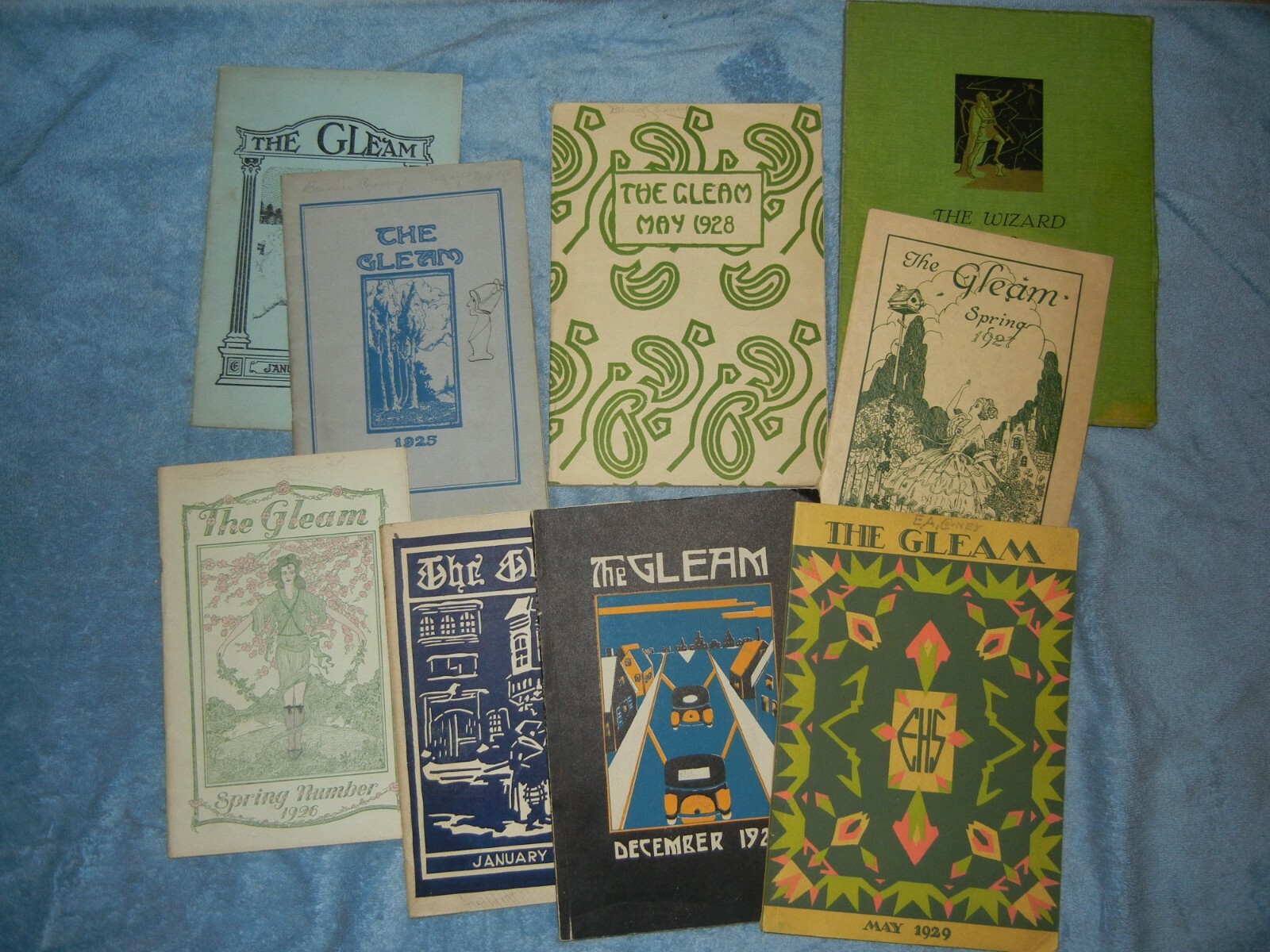 The Gleam The Wizard Edison High School Mineapolis MN 1925 - 1932 Yearbook  XL13
