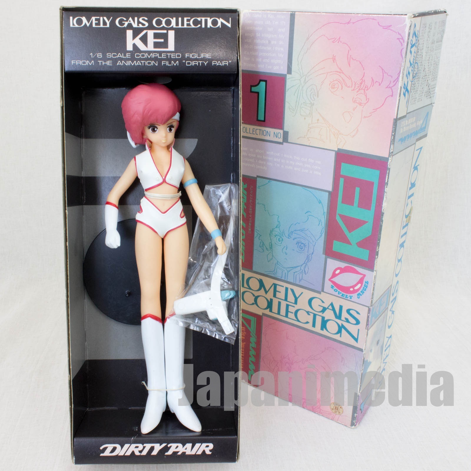 Dirty Pair Kei Lovery Gals Collection 1/6 Figure Bandai JAPAN ANIME