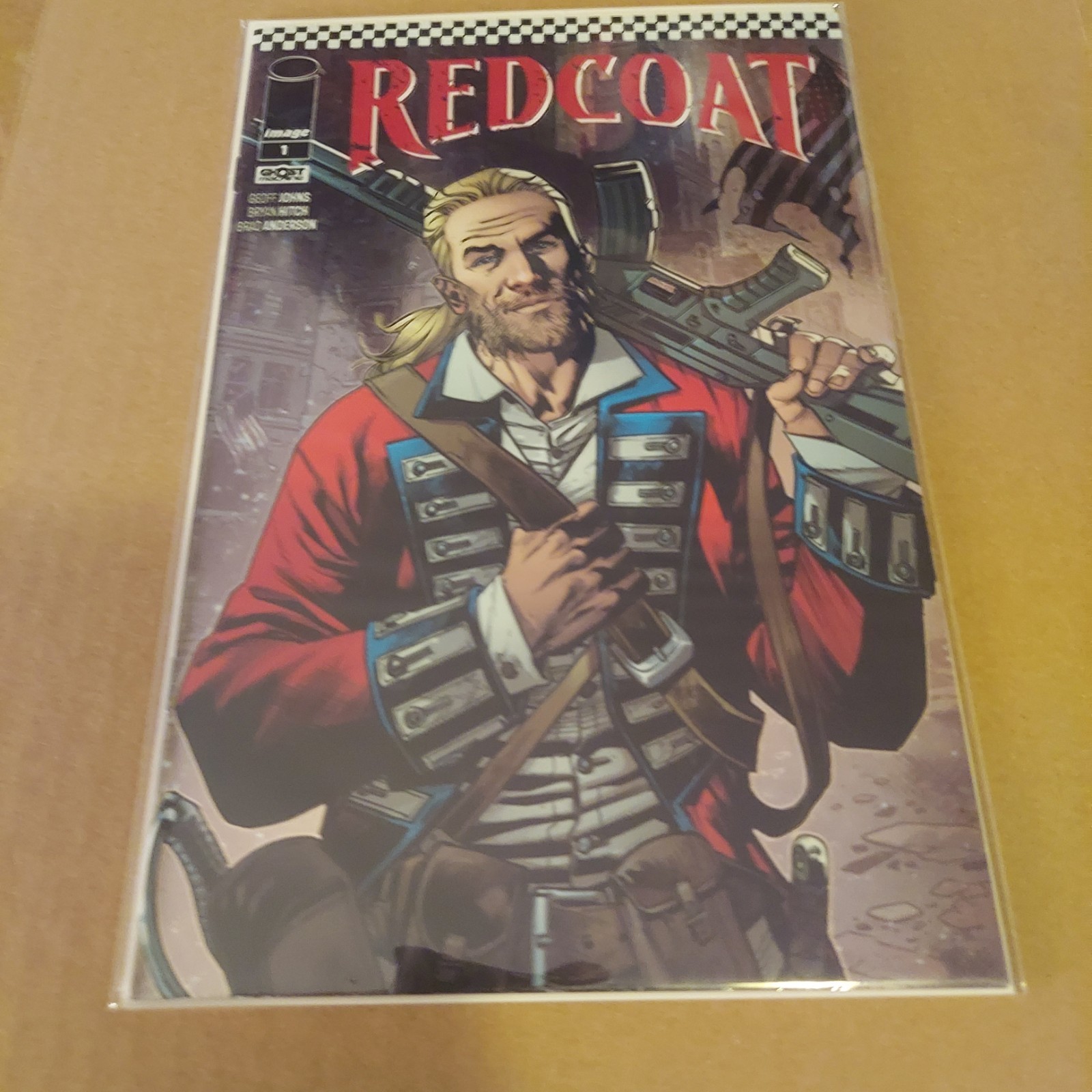 Redcoat SPECIAL #1 Spot Foil NYCC 2023 RARE FIRST APPEARANCE Ghost Machine/Image