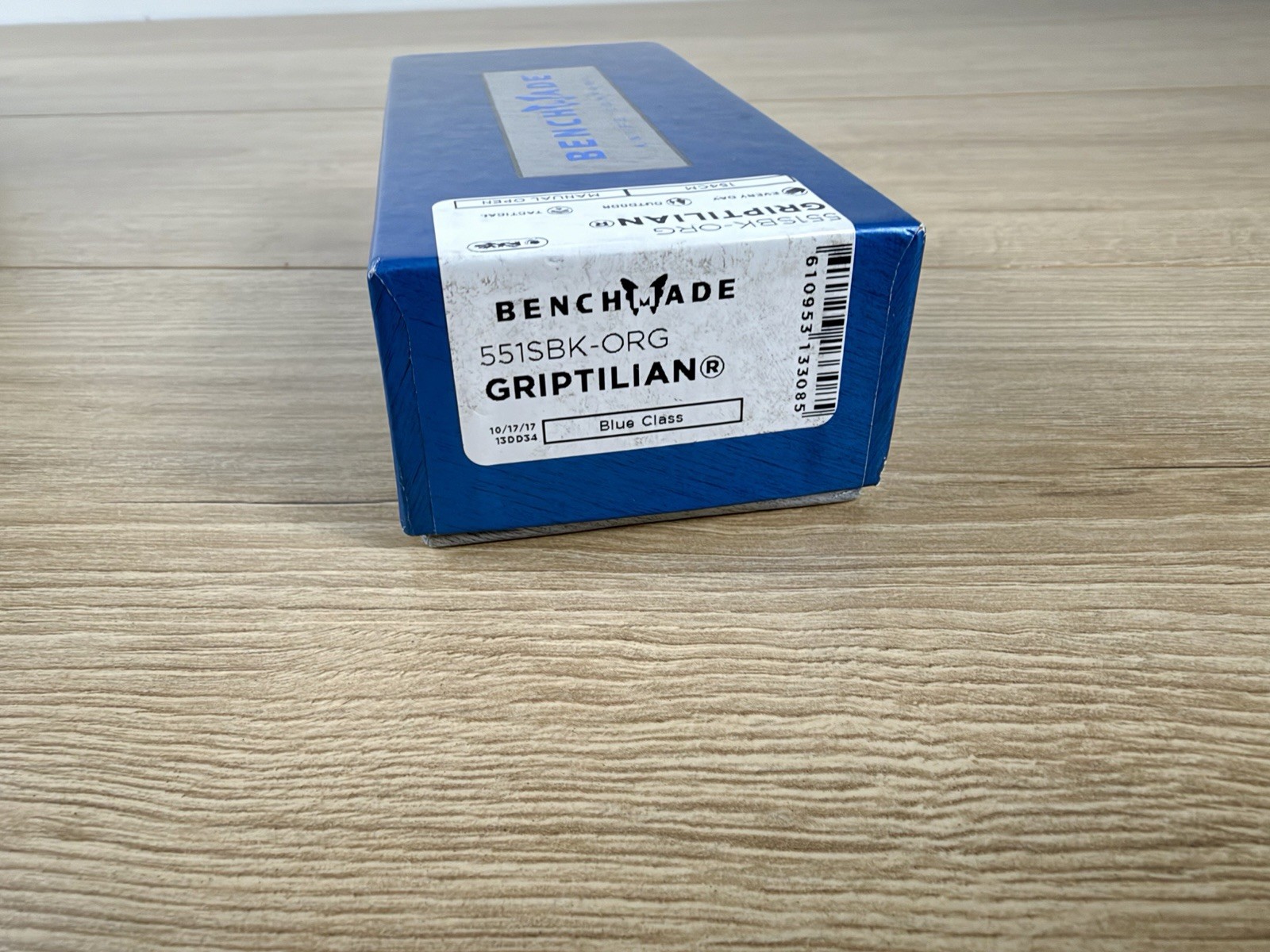 BENCHMADE 551SBK-ORG Griptilian 154CM New Uncarried  and Unused