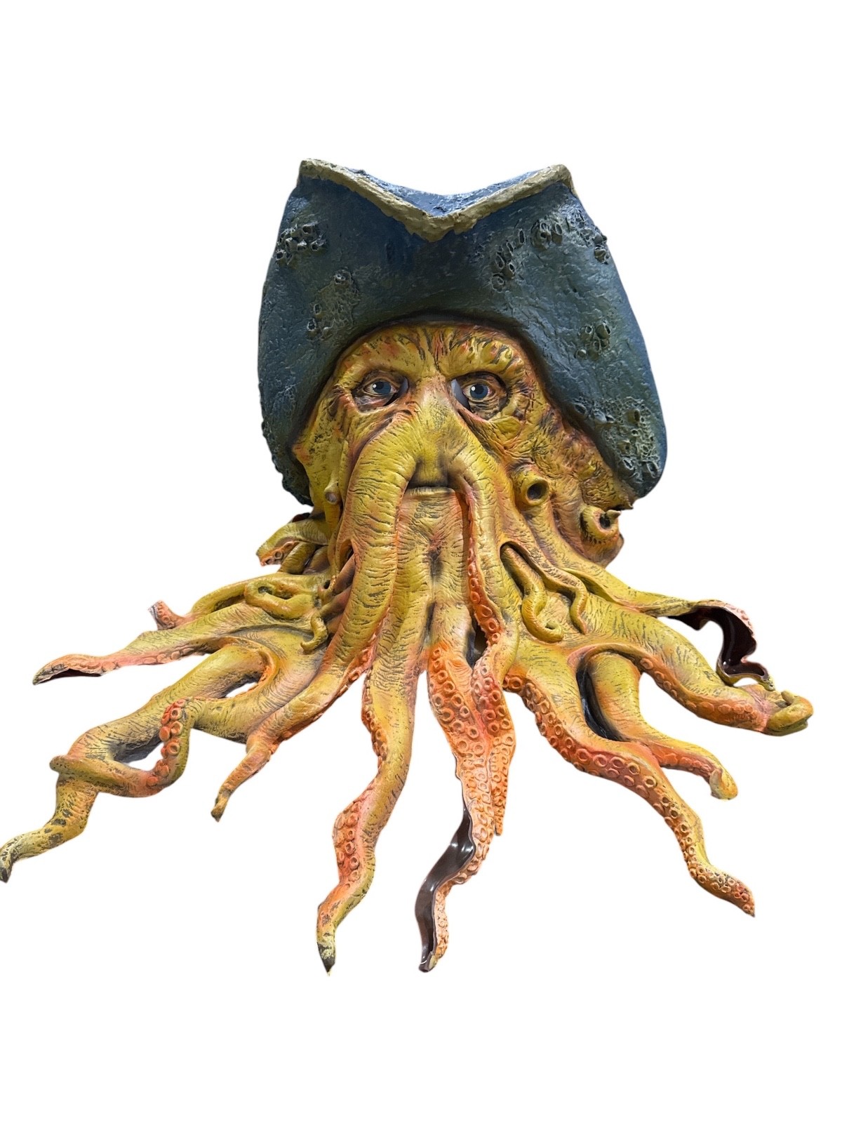 Disney Pirates of the Caribbean Davy Jones Deluxe Full Head Mask 2006 Disguise 
