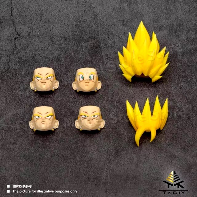 SH Figuarts Dragon Ball Z TKDiy Custom 02 Super Sayin Vegito  Headsculpt *NEW*