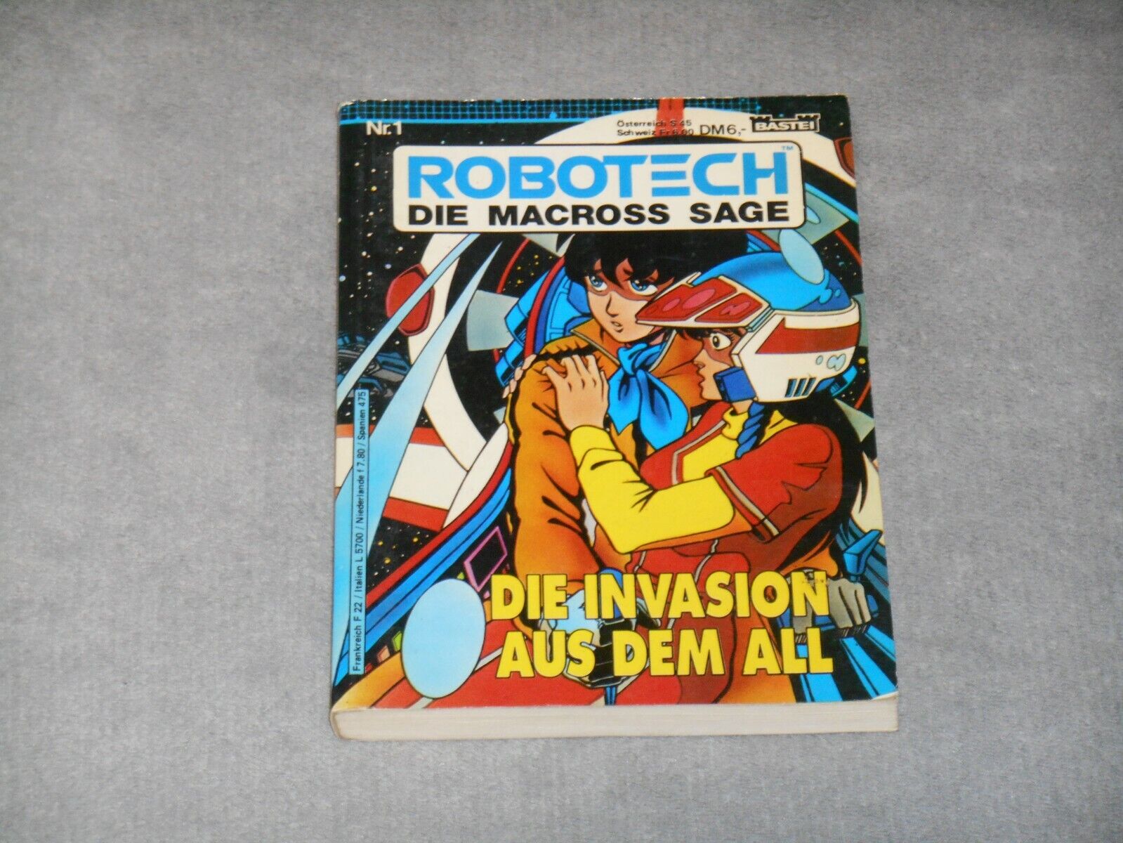 ROBOTECH - Die Macross Sage Nr. 1 (Die Invasion Aus Dem All) Comic Anime Rare 