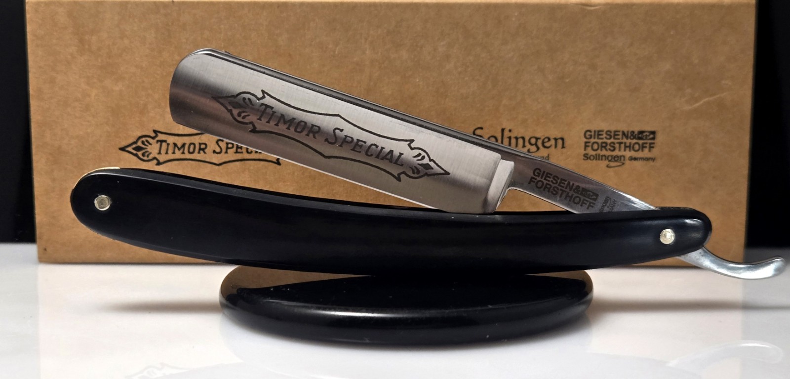 New Handmade Solingen Straight Razor~G&F Timor Special~  [Shave Ready]