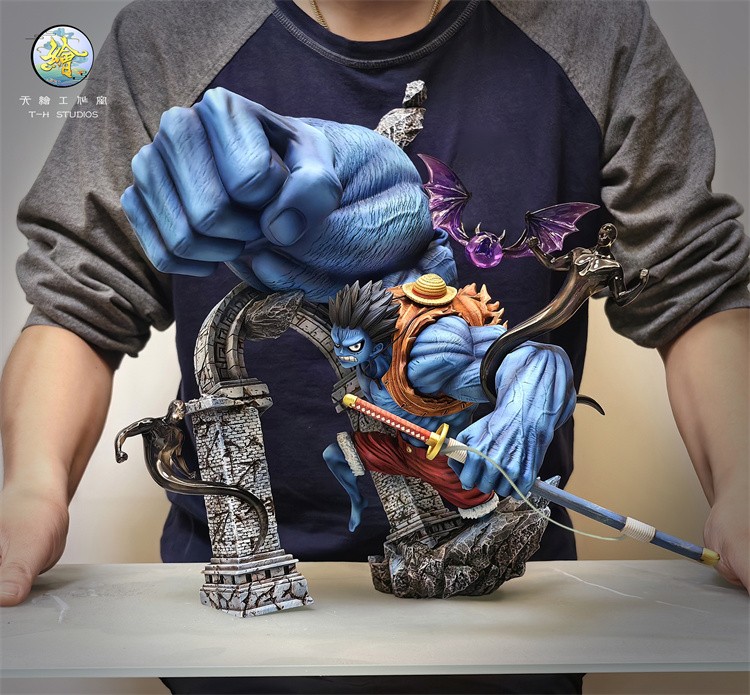 TH Studios One Piece Nightmare Monkey D Luffy Resin Model In Stock POP Scale TH Studios One Piece Nightmare Monkey D Luffy Resin Model In Stock POP Scale