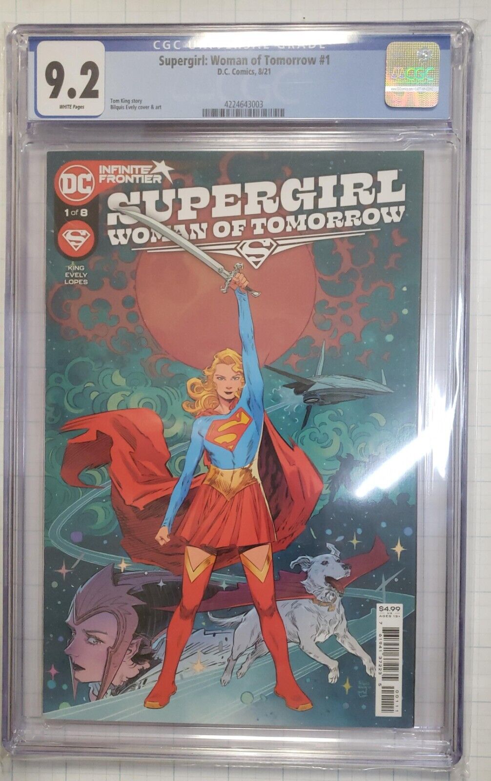 DC Comics Supergirl Woman Of Tomorrow #1 (2021) CGC 9.2
