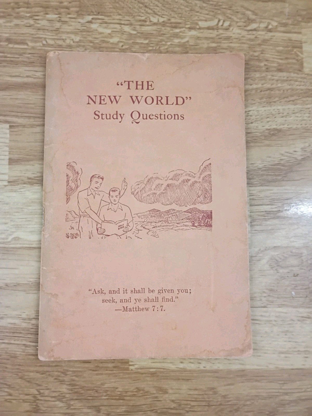 WATCHTOWER THEN IS THE NEW WORLD AND STUDY BOOKLET CONVENTION RELEASE ISSUE