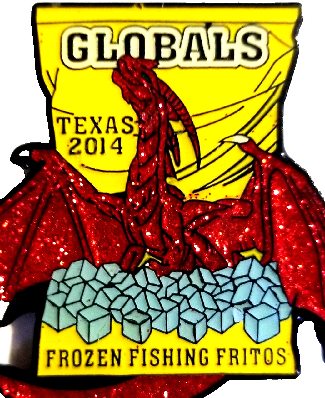 Destination Imagination Pin 💥 GLOBALS TEXAS 2014 RED DRAGON FRITOS 💥 OM150