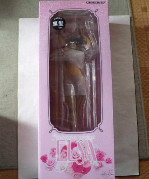 Daiki Kougyo official Diskvision Original ELSA Black hair 1/5 Figure 400mm Japan
