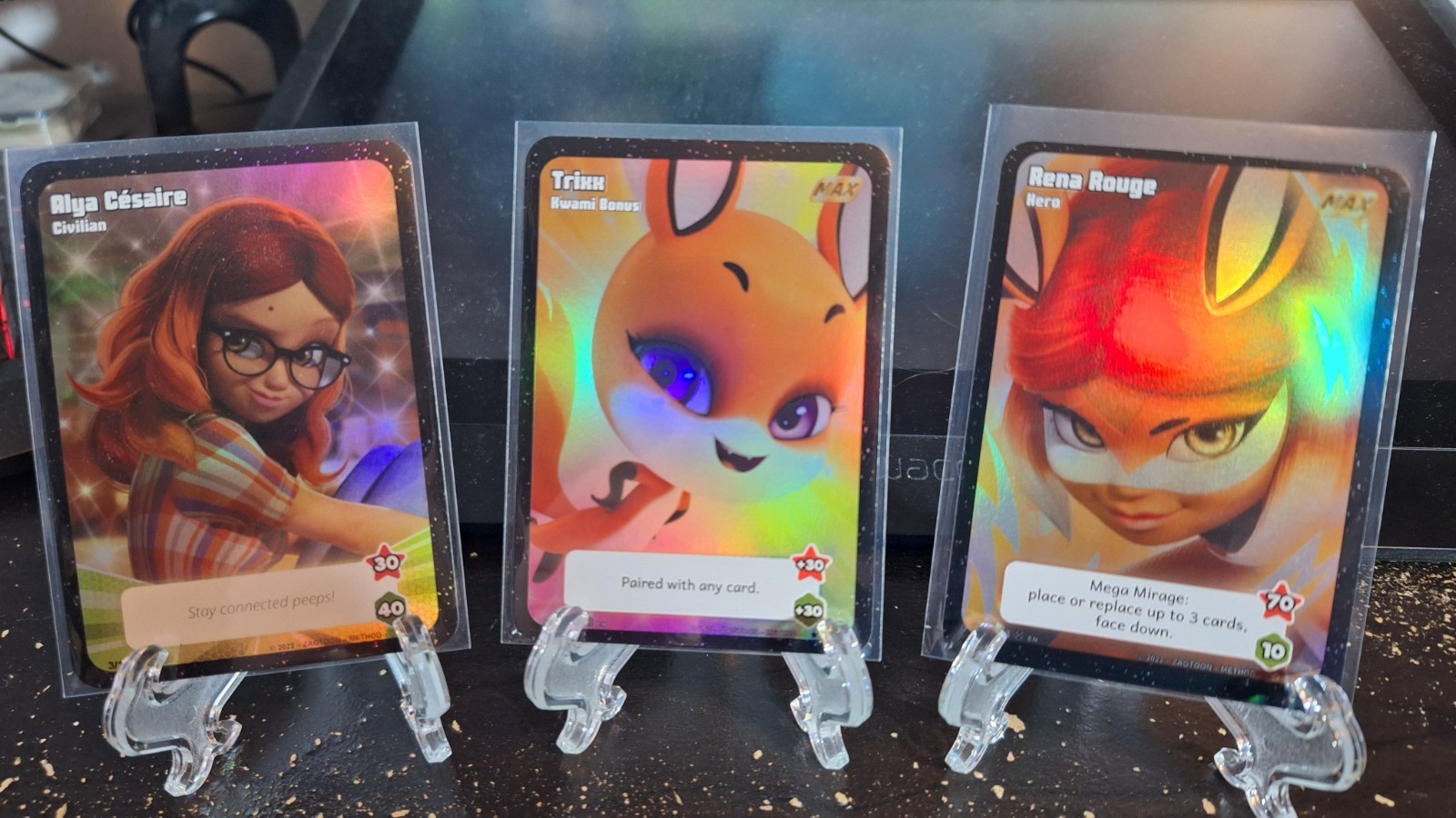 Miraculous Ladybug Card Game - Alya Cesaire / Rena Rouge Holo Lot