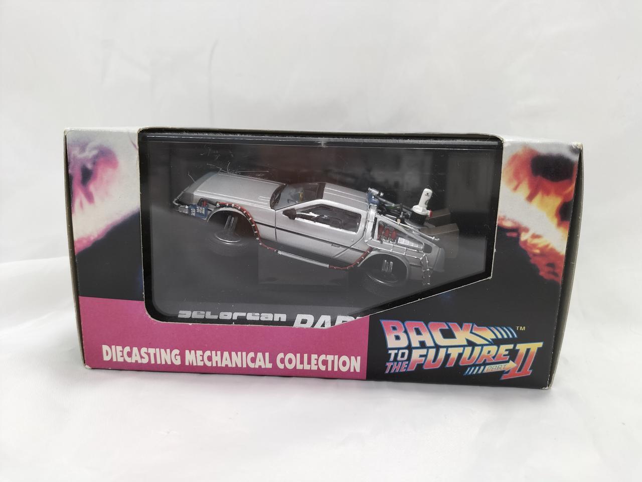 DeLorean PARTII. Model number  1 43 die cast mecha collection series No.2 BACK