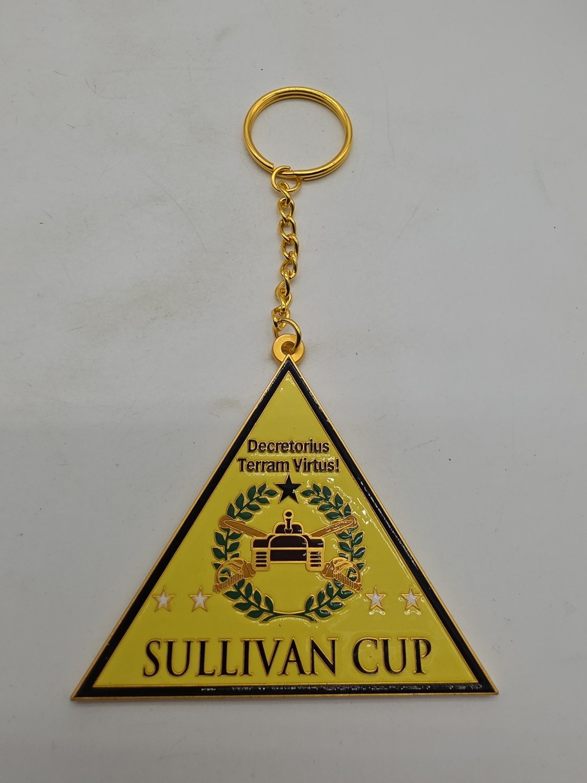 Sullivan Cup 2026 Official Keychain Fort Benning Army Armor Tank Competition