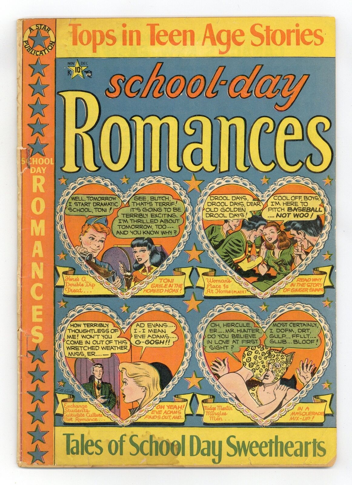 School Day Romances #1 GD 2.0 1949