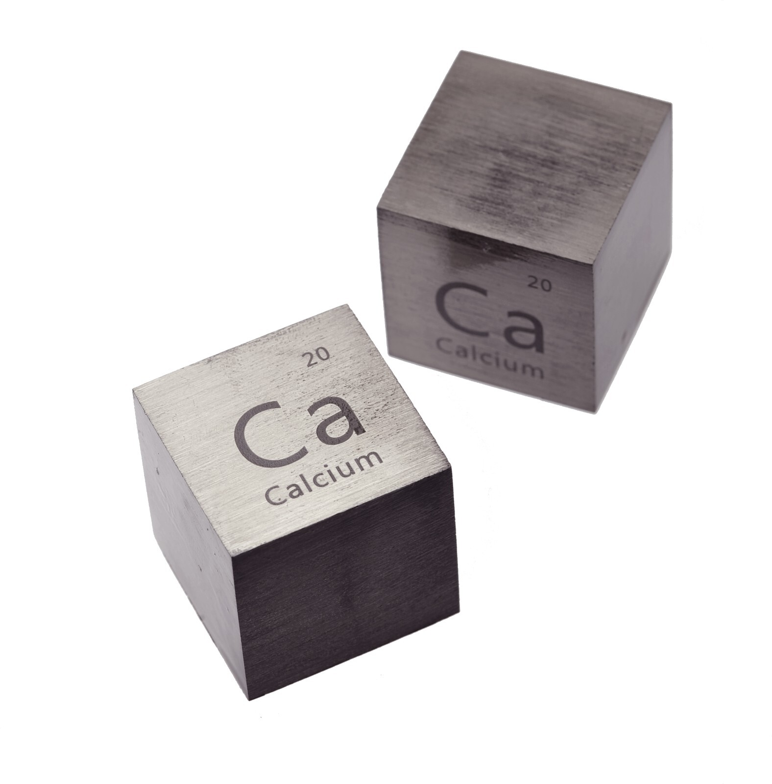 Calcium Metal 10mm Density Cube 99.9% for Element Collection USA SHIPPING