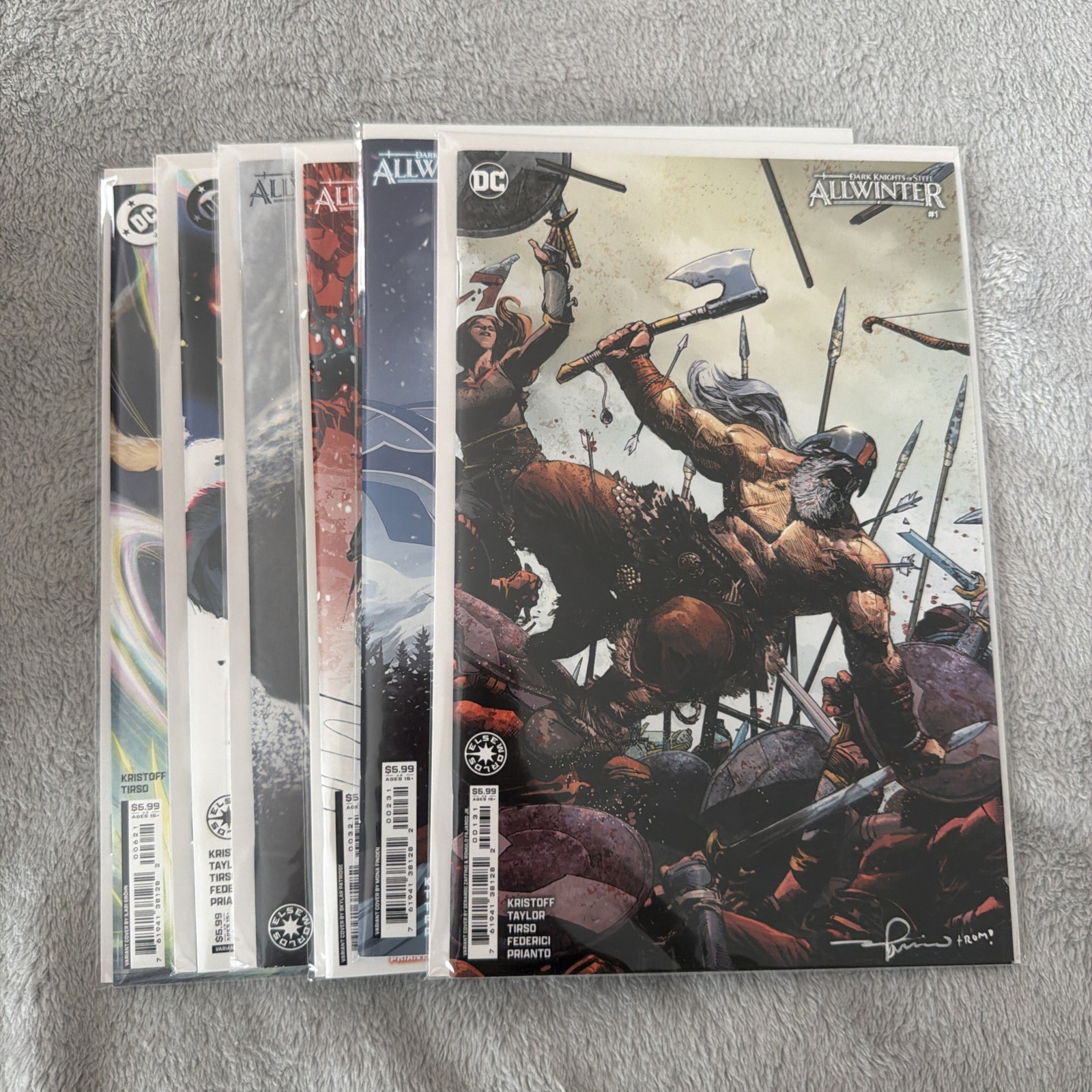 Dark Knights of Steel Allwinter #1-6 Variant Set DC Comics 2024 Full Series