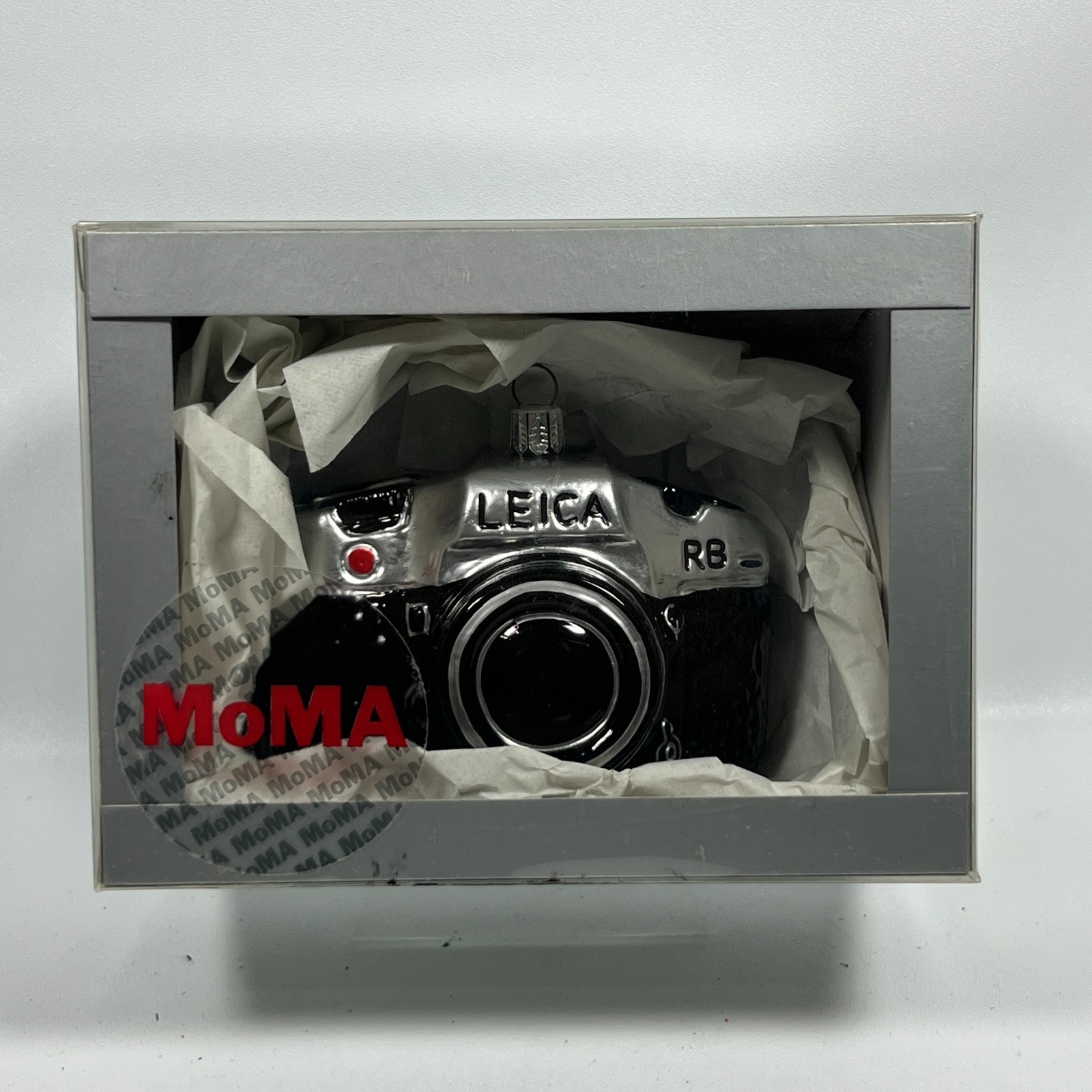LEICA Ornament Camera MOMA Museum of Modern Art NY Christmas R8 SLR Black