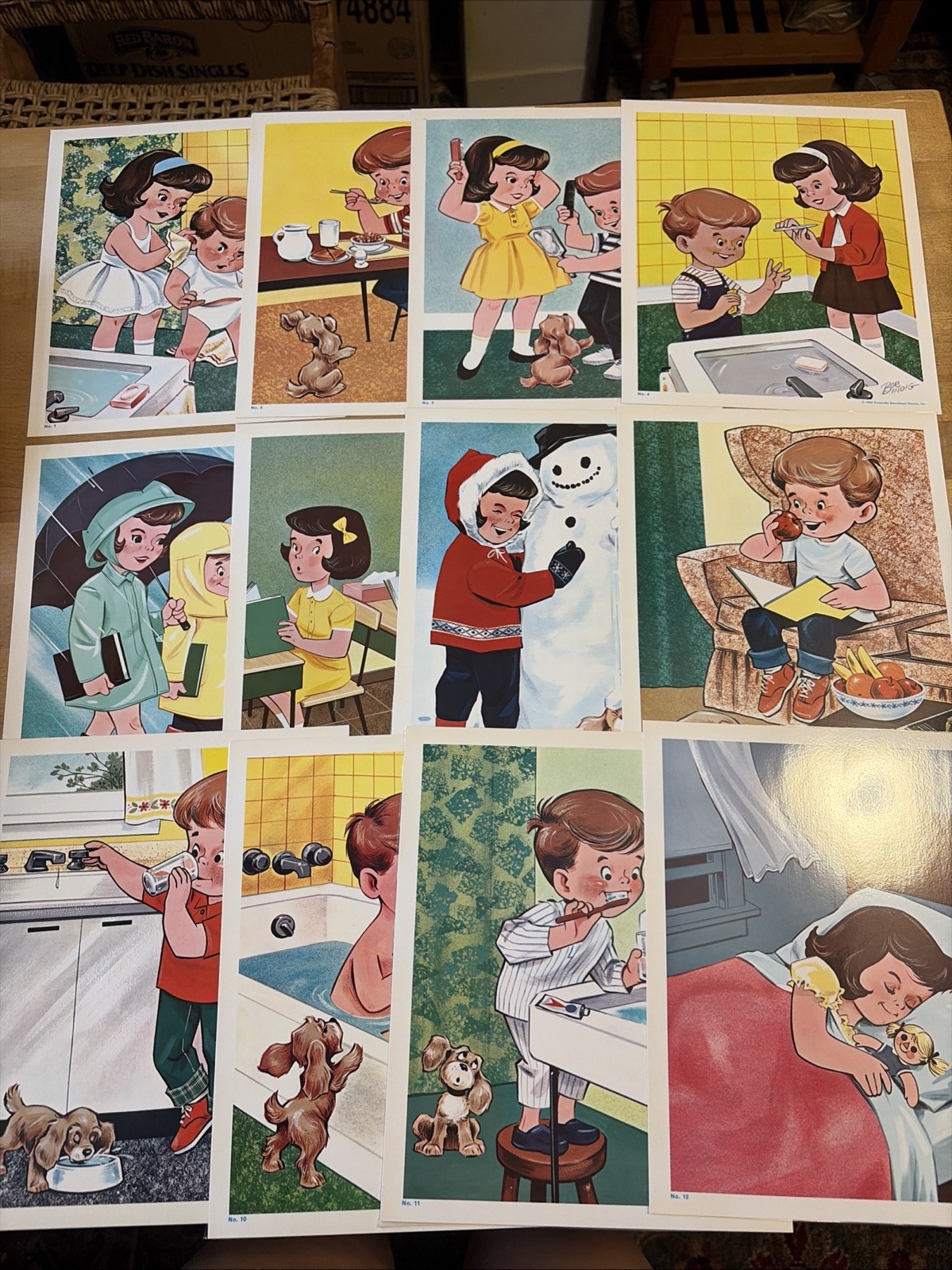 Vintage 1965 Good Health Pictures Kenworthy Educational Service 1-12