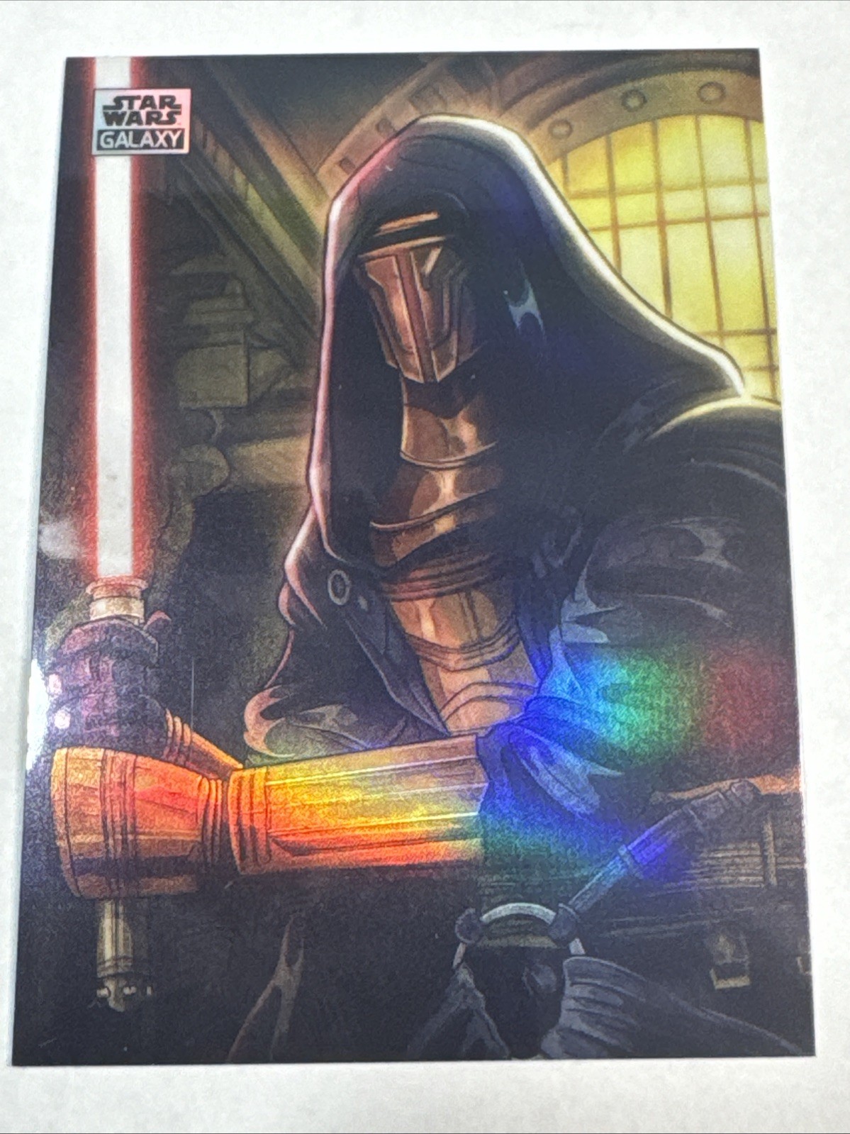 2024 Topps Chrome Star Wars Galaxy #AS-10 Darth Revan Art of the Sith Insert