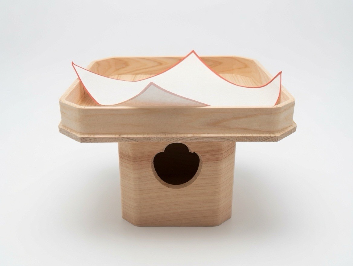 Authentic Japanese Sanbo Shinto Offering Stand 11 Authentic Japanese Sanbo Shinto Offering Stand 11