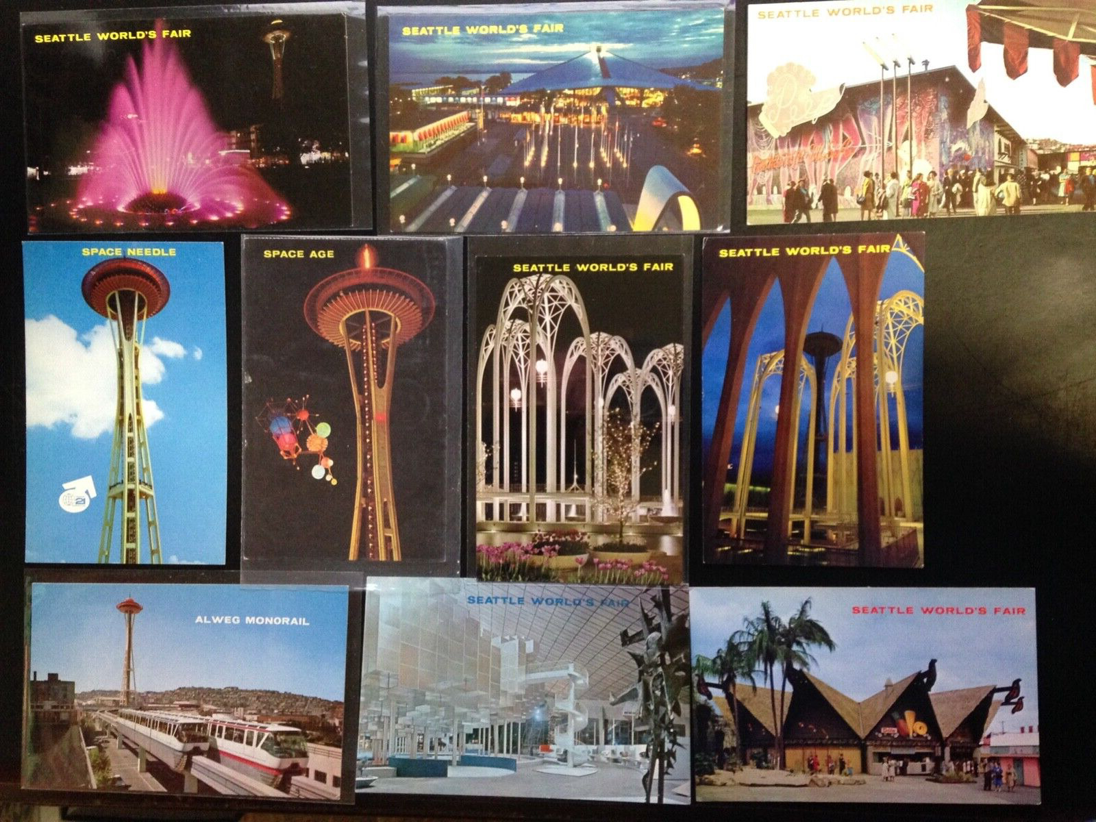 30+ Postcard lot, World\'s Fairs. Set 6. Nice