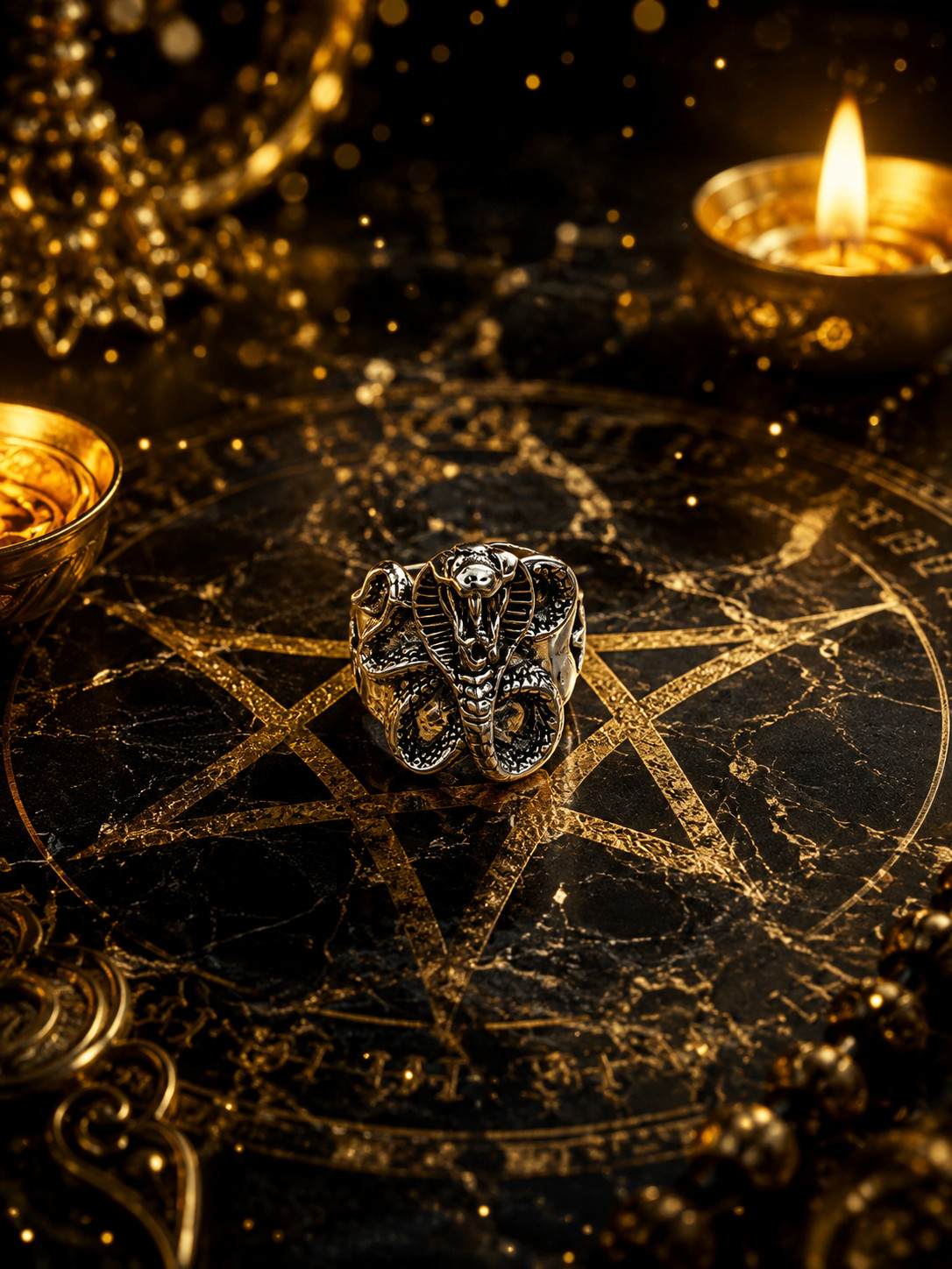 Haunted Ring Positive Power Diamond Genie Djinn 7901 Spell ALL SUCCESS MAGIC