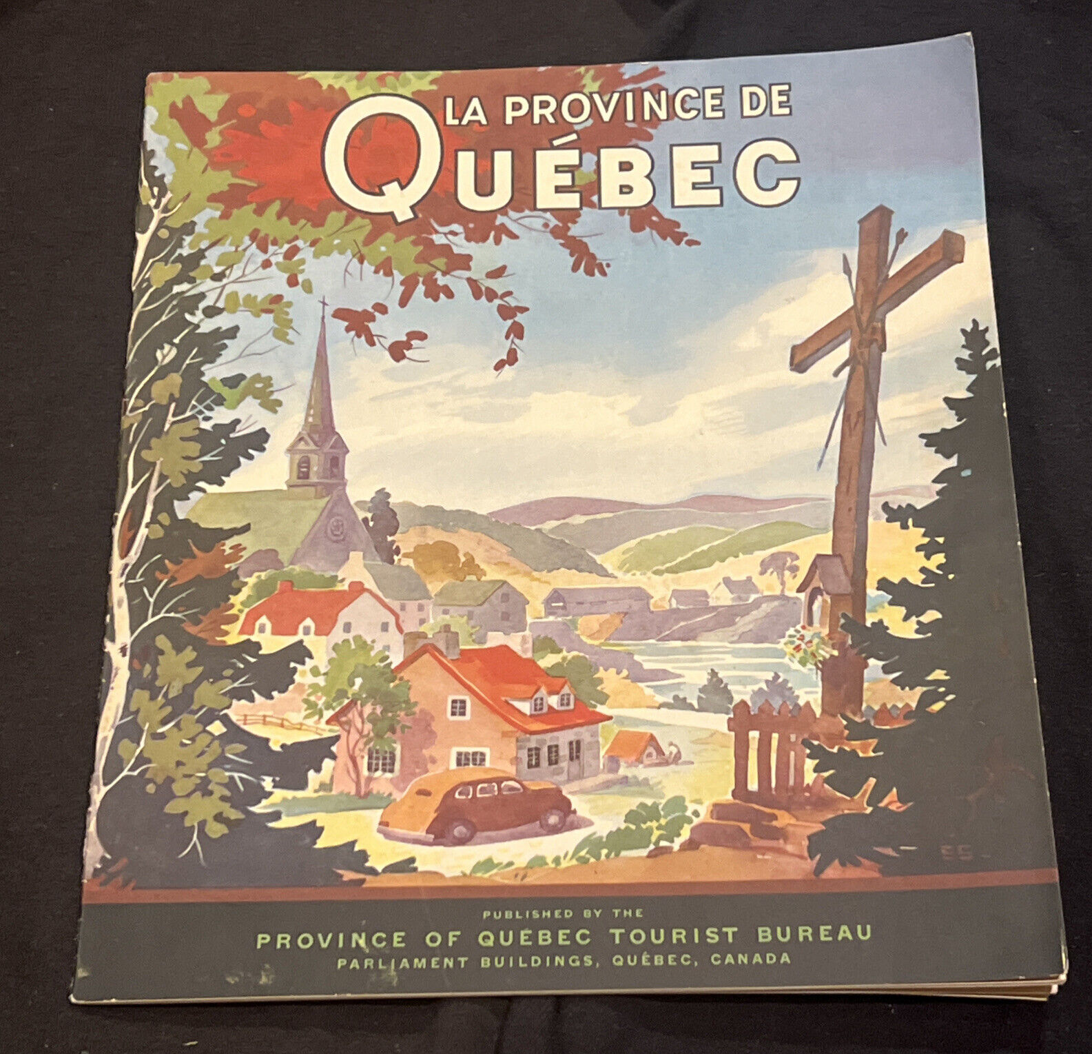 vintage La Province De Quebec tourist booklet FD2