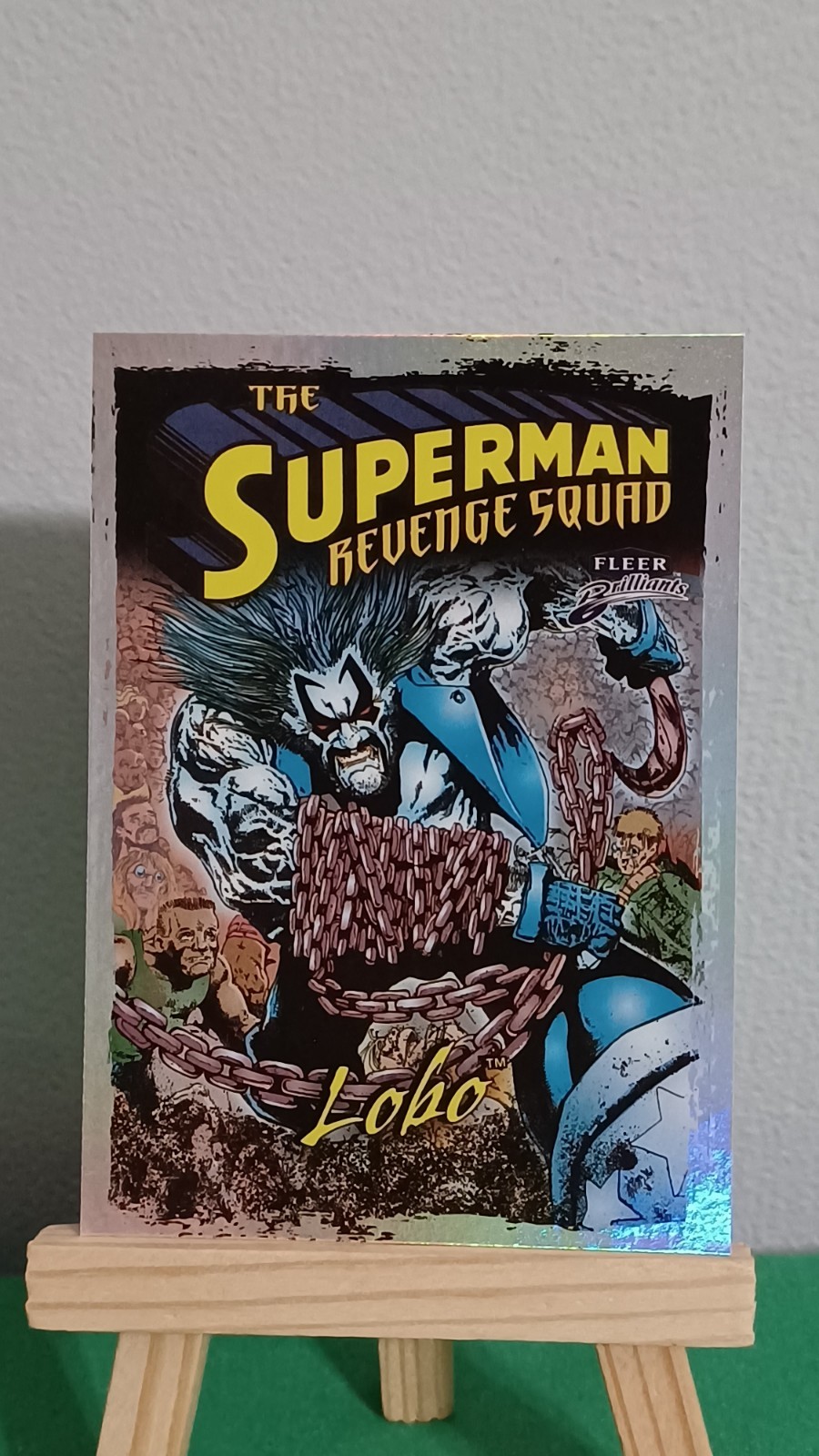 2025 Upper Deck Fleer Brilliants Super-Man Lobo The Revenge Squad #RS-15