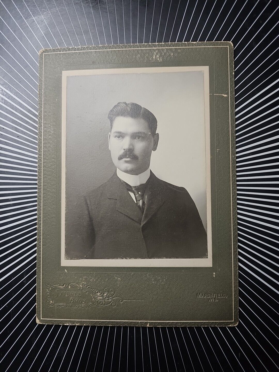 Vintage Picture Of George Wagner S.R.  Husband Of Thresa Raidt