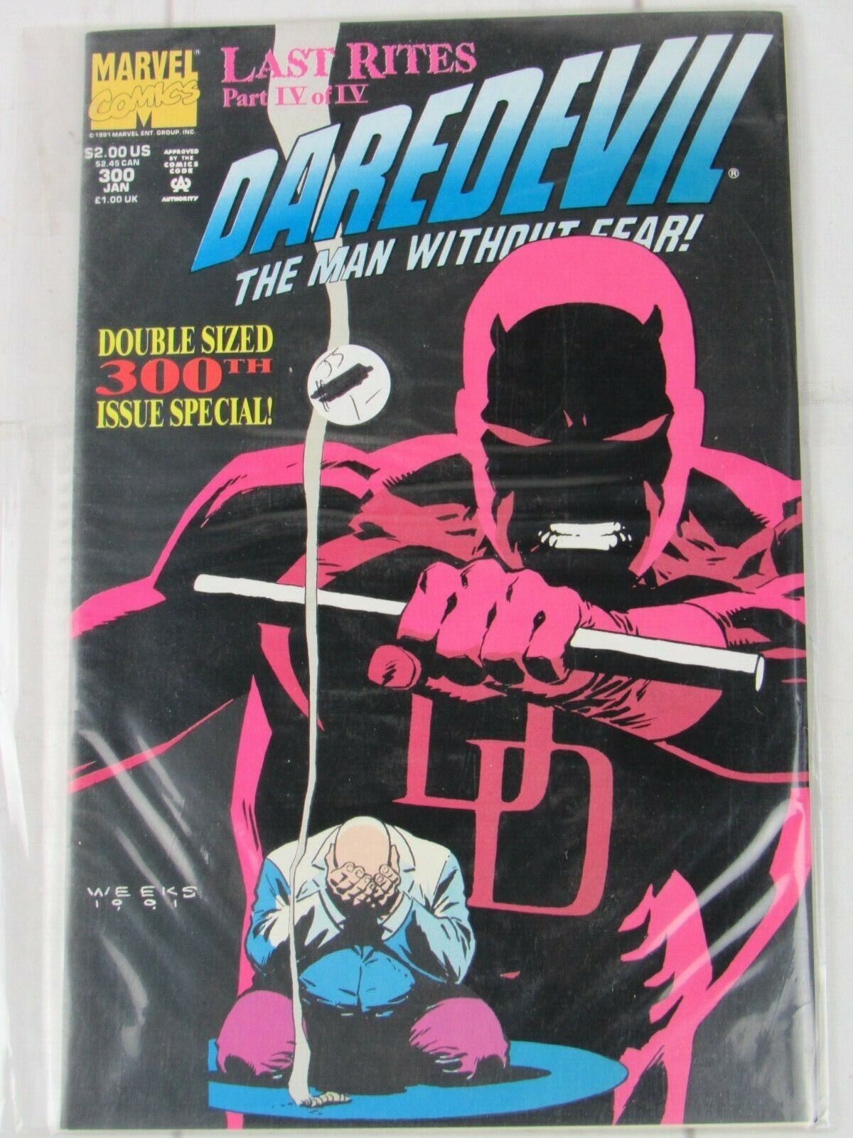 Daredevil #300 Jan. 1992 Marvel Comics 