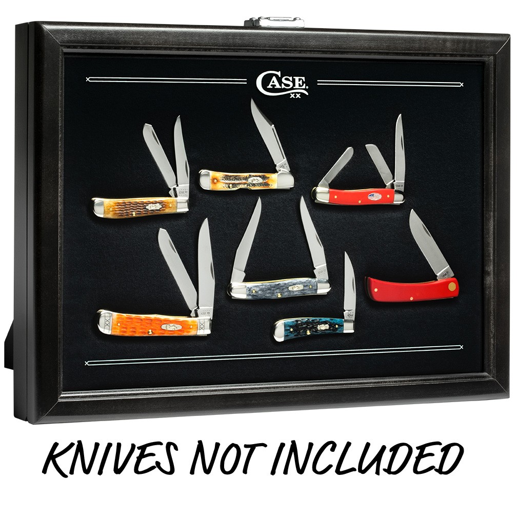 CASE XX KNIVES BLK/GRY LARGE COUNTERTOP DISPLAY - 18W X 13H X 2D (53016) POCKET CASE XX KNIVES BLK/GRY LARGE COUNTERTOP DISPLAY - 18W X 13H X 2D (53016) POCKET
