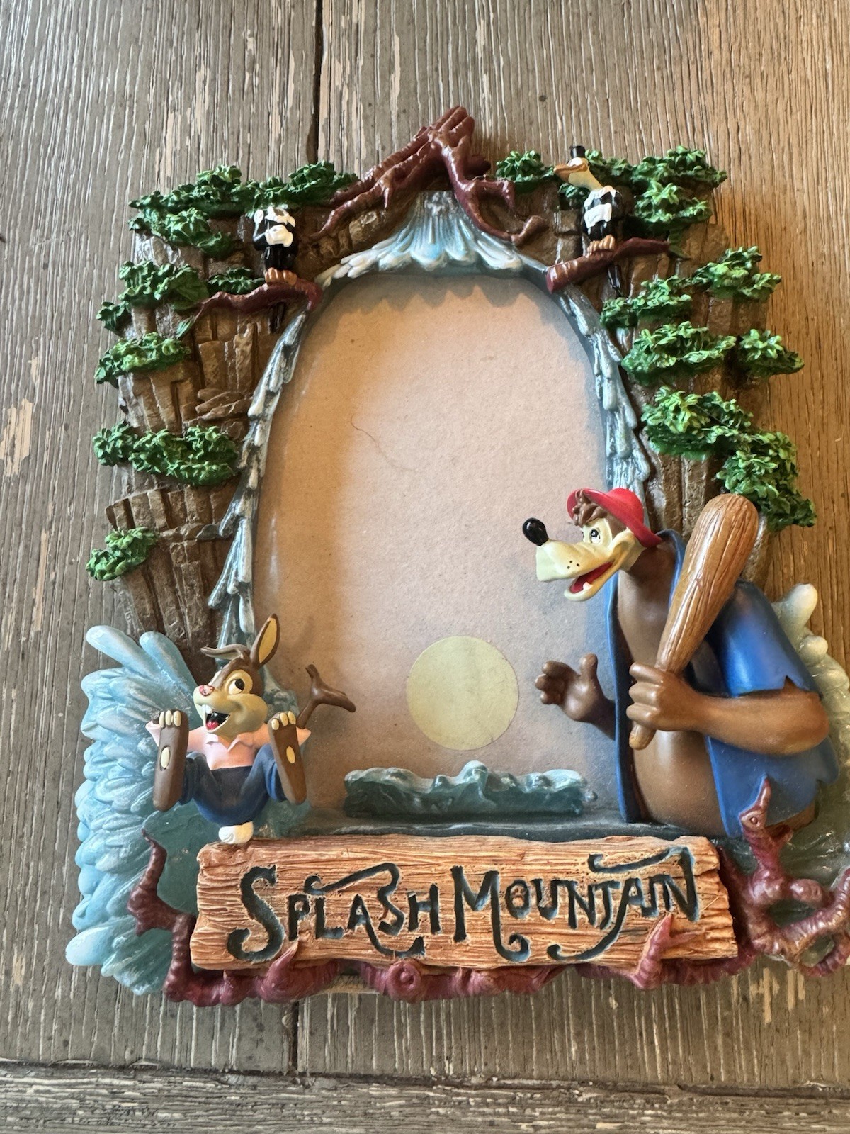 Disneyland Splash Mountain 3D Picture Frame Brer Rabbit Bear (Read Details )