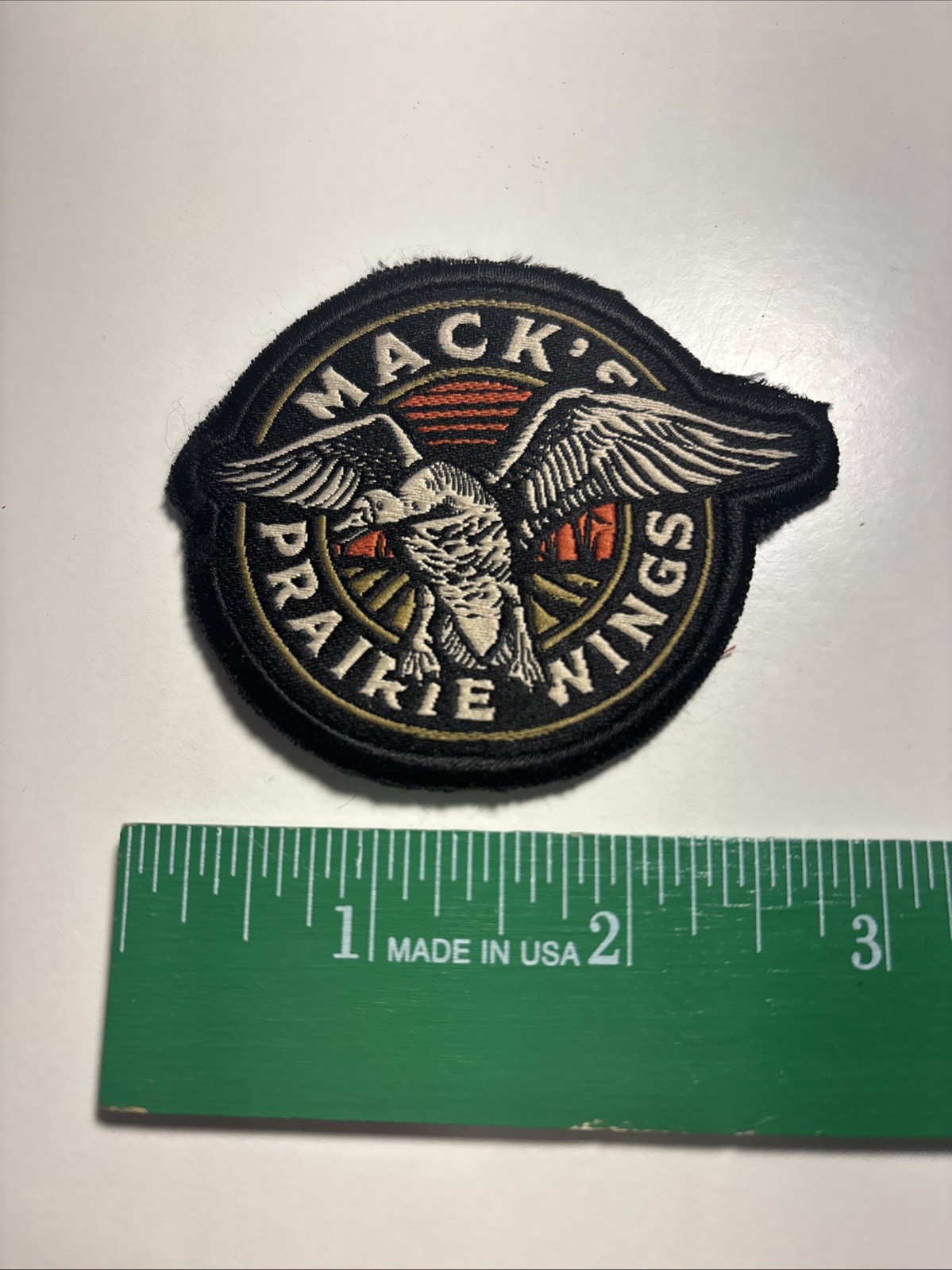 Vintage Mack’s Prairie Wings Patch Vintage Mack’s Prairie Wings Patch