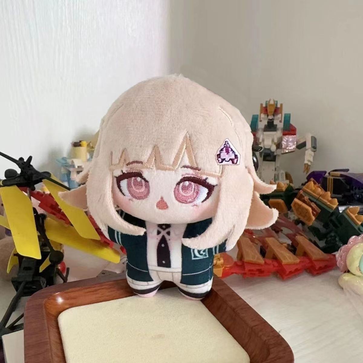 10cm Danganronpa Anime Nanami ChiaKi Nagito Komaeda Plush Doll Pendant Toy