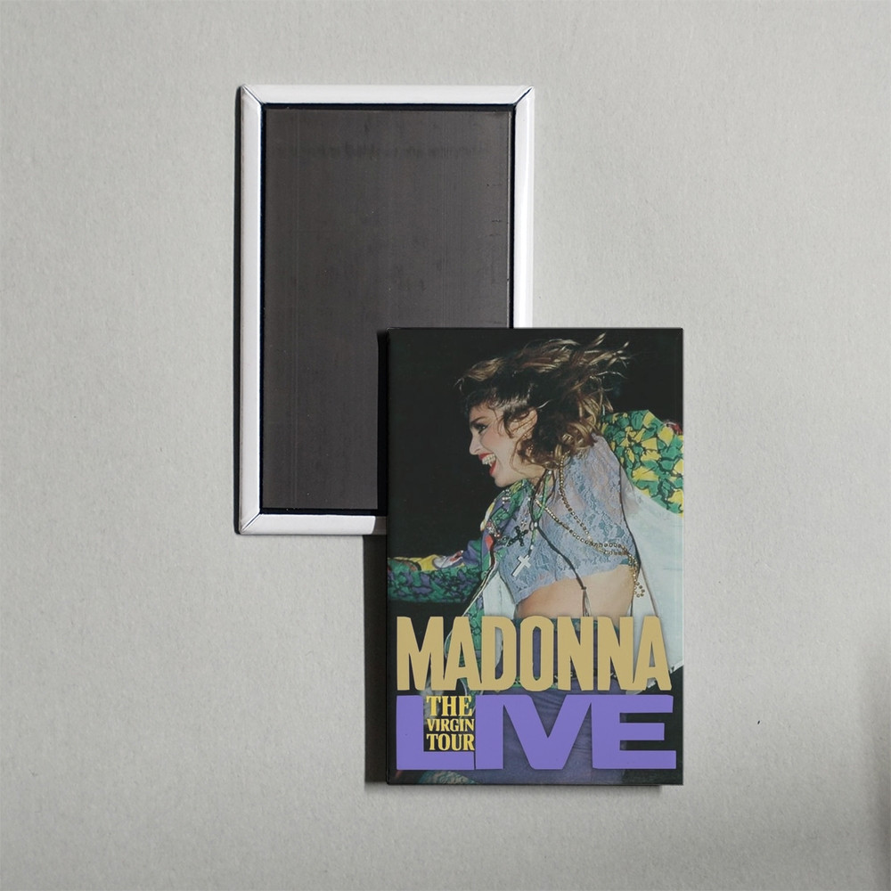 Madonna The Virgin Tour — Live Mini Movie Poster Fridge Locker Magnet Madonna The Virgin Tour — Live Mini Movie Poster Fridge Locker Magnet