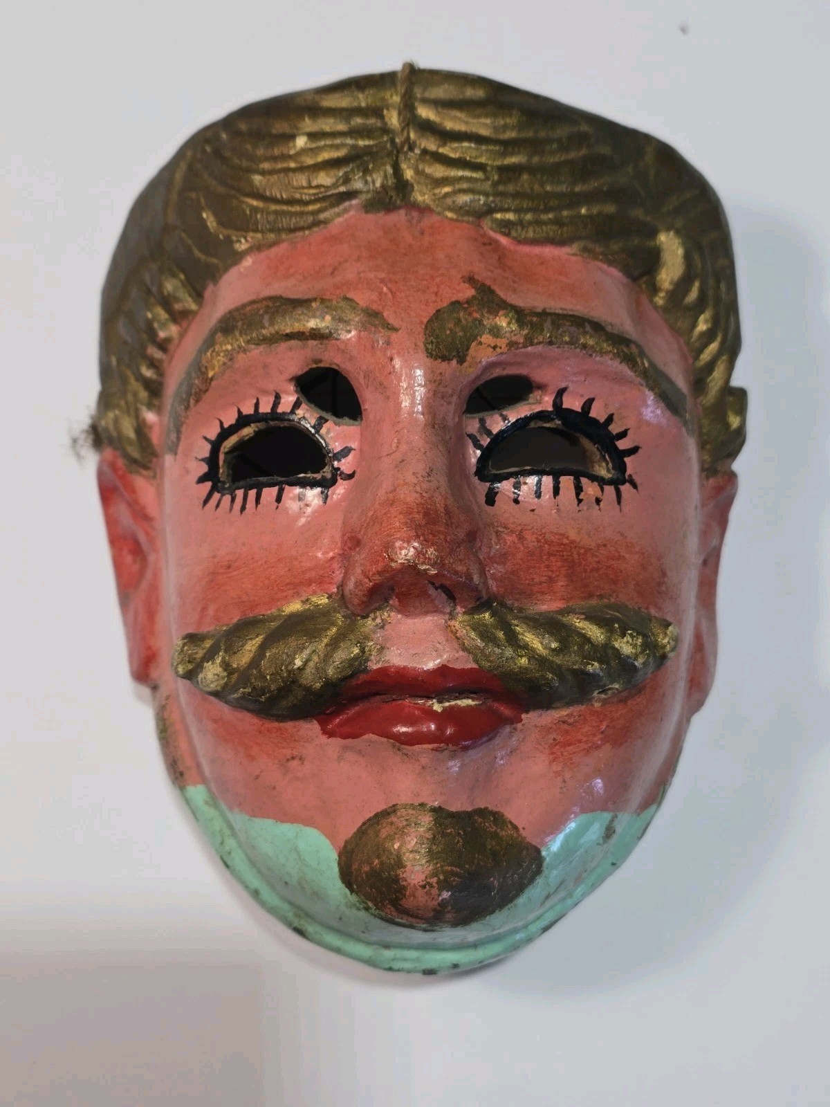 Antique Hand Carved Guatemalan Festival Mask Early 20th C. Folk Art Gordon Frost Antique Hand Carved Guatemalan Festival Mask Early 20th C. Folk Art Gordon Frost