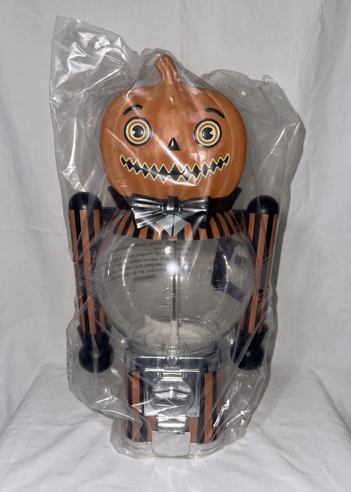New Viral Ashland Michaels Halloween Gumball Machine Jack o Lantern 23.5