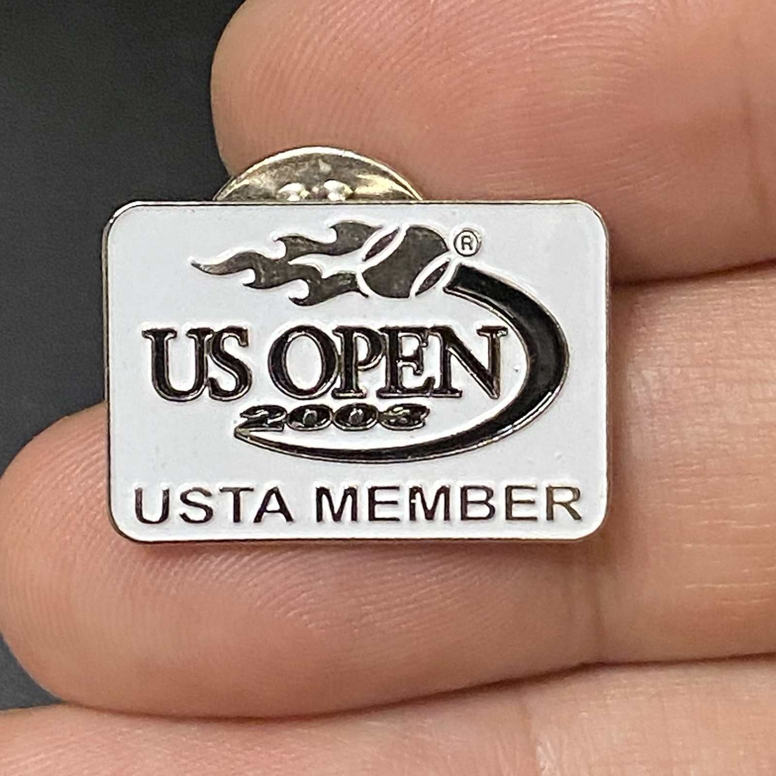 Vtg 2003 US Open USTA Member Lapel Pin US Tennis Association