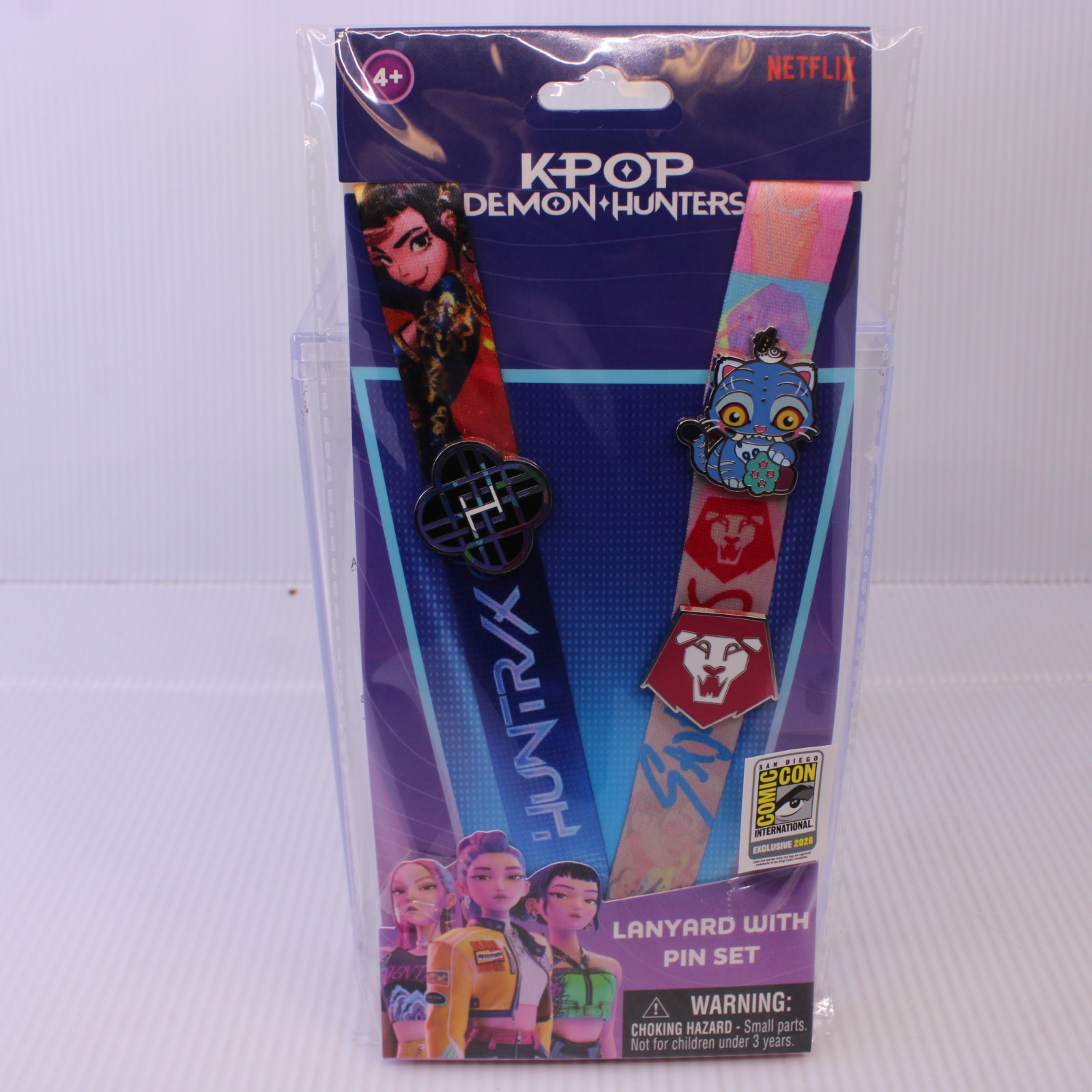 G6 SDCC 2026 Monogram LE K-Pop Demon Hunters Netflix Lanyard & Pins Set