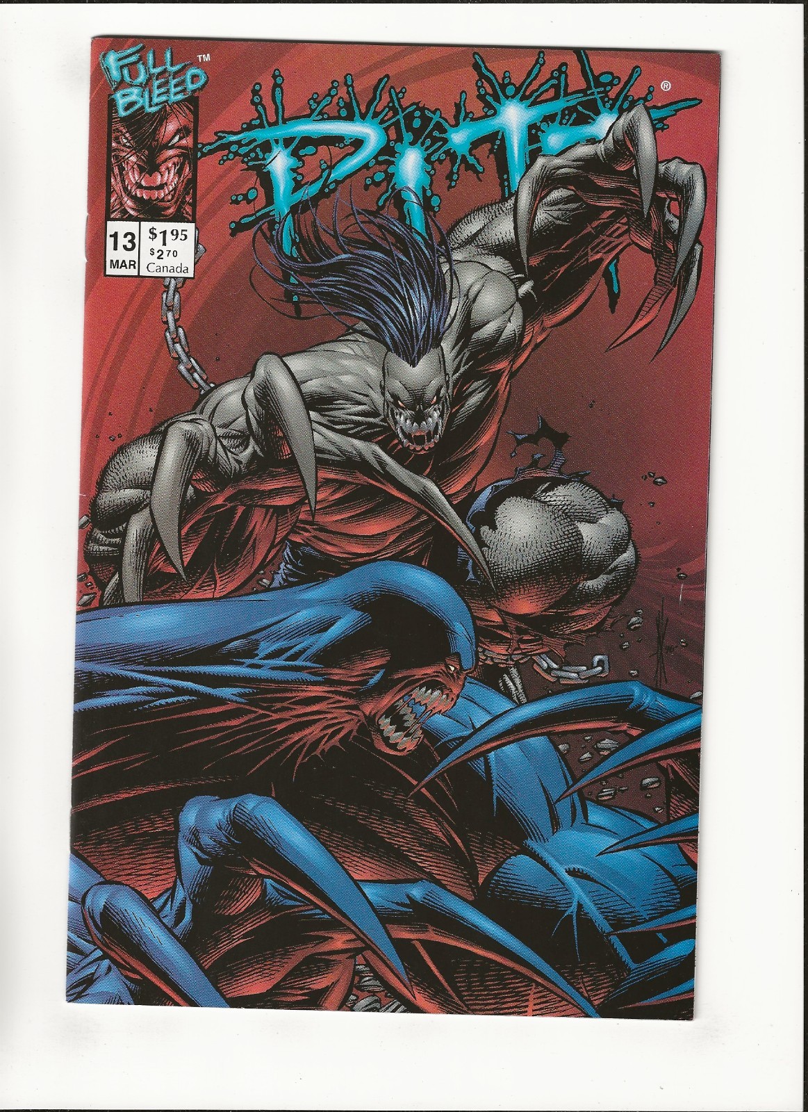 Pitt #13 Dale Keown Artwork Full Bleed Studios Low Print Run High Grade 1997