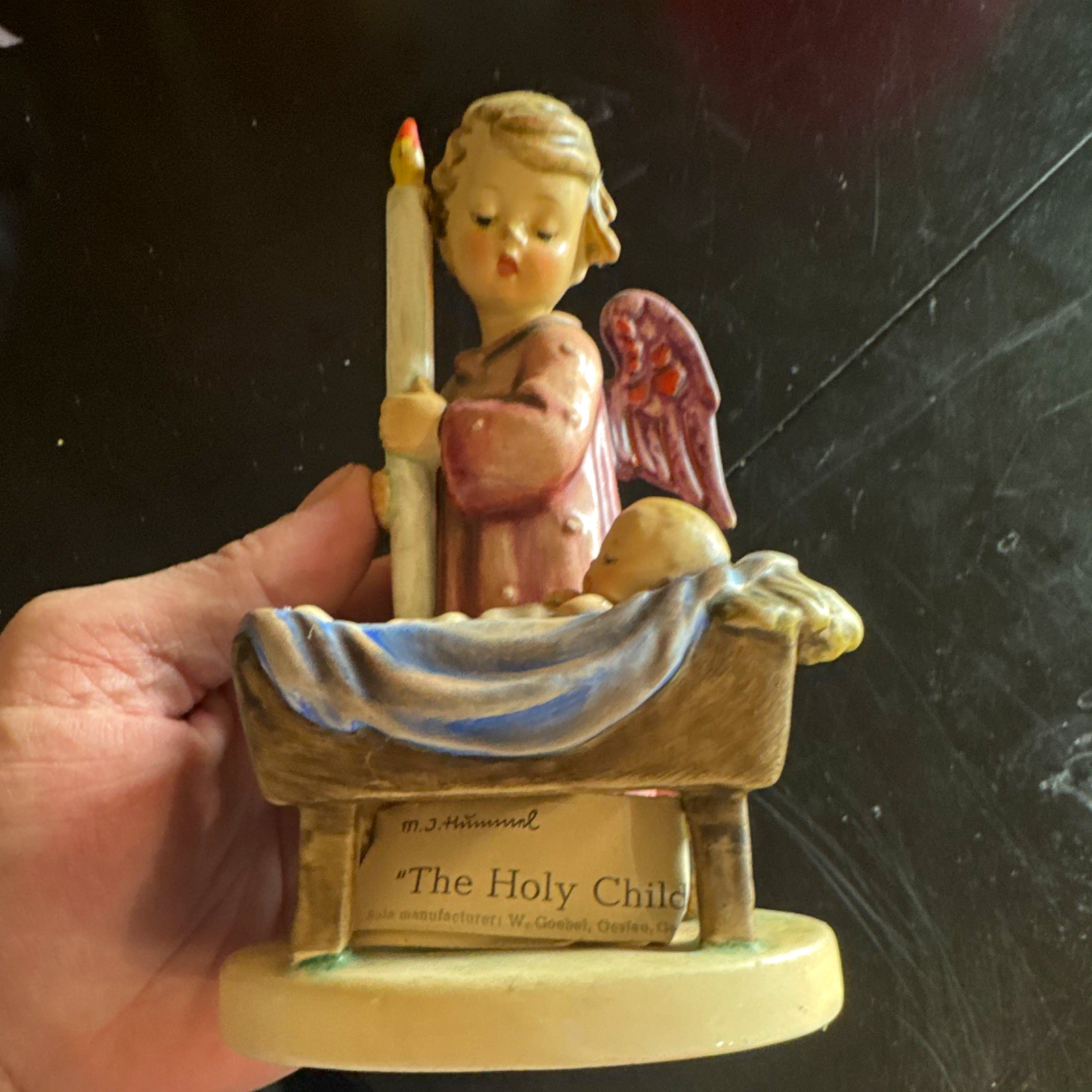 M.I. Hummel W. Goebel The Holy Child Angel Figurine Ceramic Christian