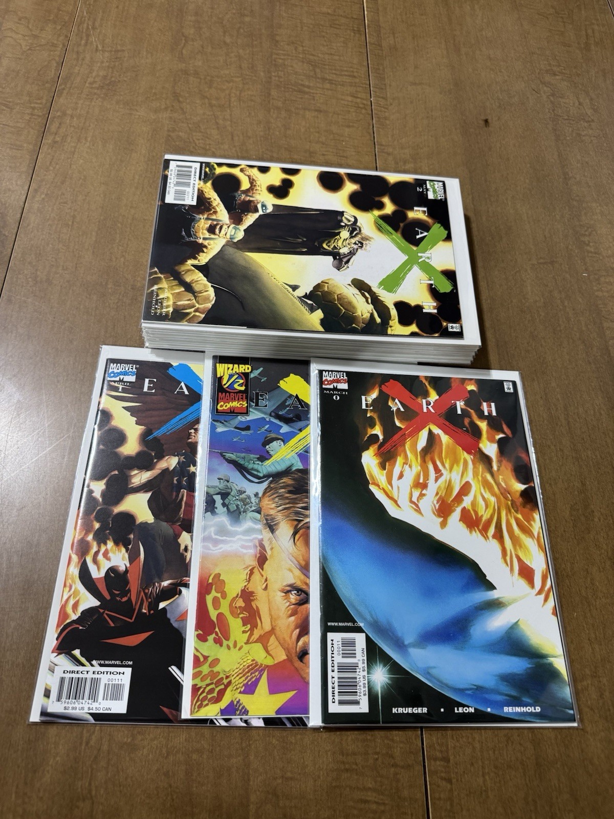 Earth X #0, 1-12 + X 1/2 (Lot of 15) Marvel 1999 Series Shala Bal FN/NM Earth X #0, 1-12 + X 1/2 (Lot of 15) Marvel 1999 Series Shala Bal FN/NM
