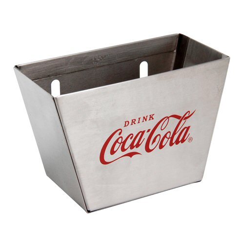 TableCraft Coca-Cola / Coke Stainless Steel Wall Mount Bottle Cap Catcher