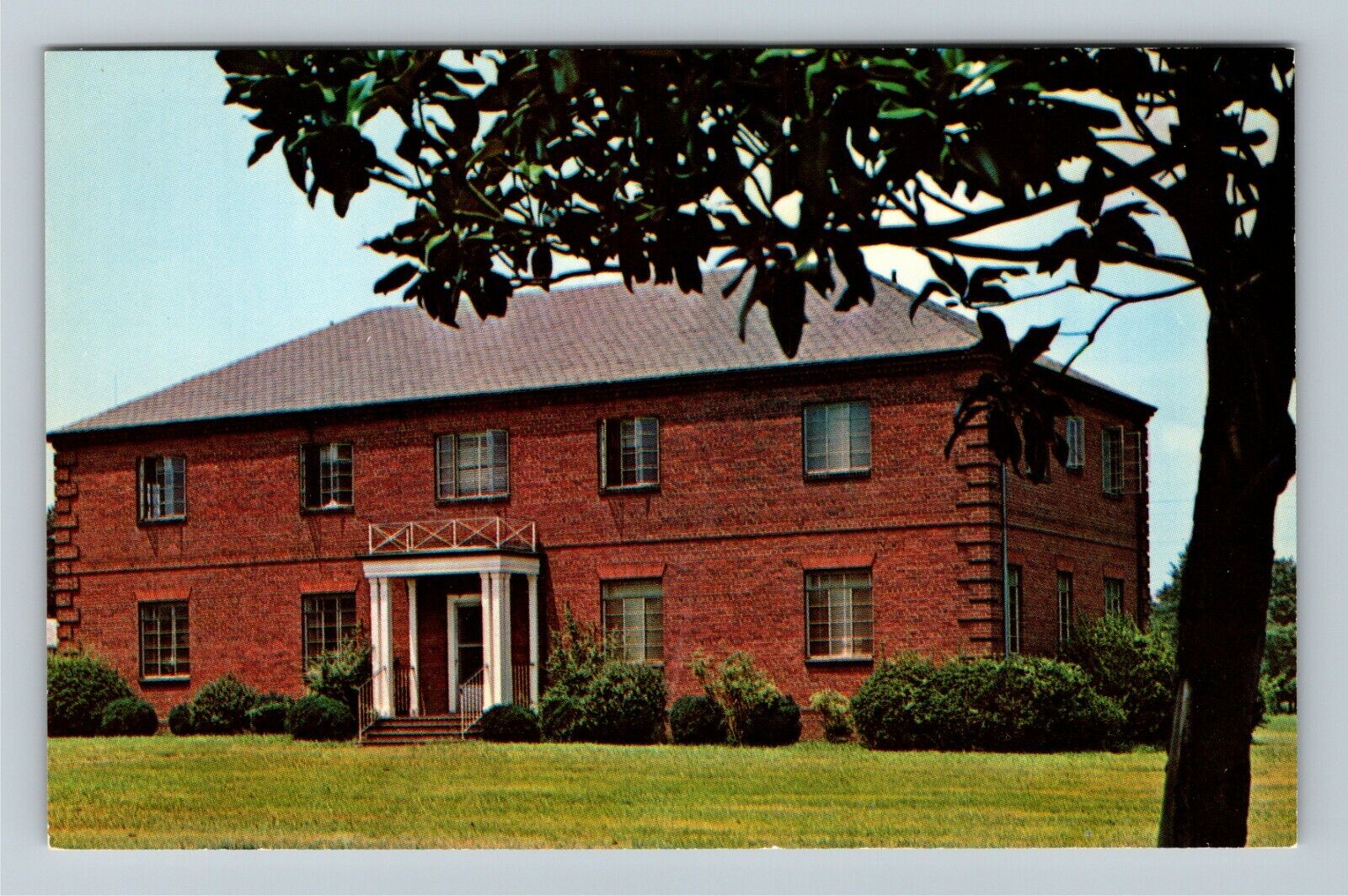 Richmond VA-Virginia Union University, White Hall, Women\'s Dorm Vintage Postcard