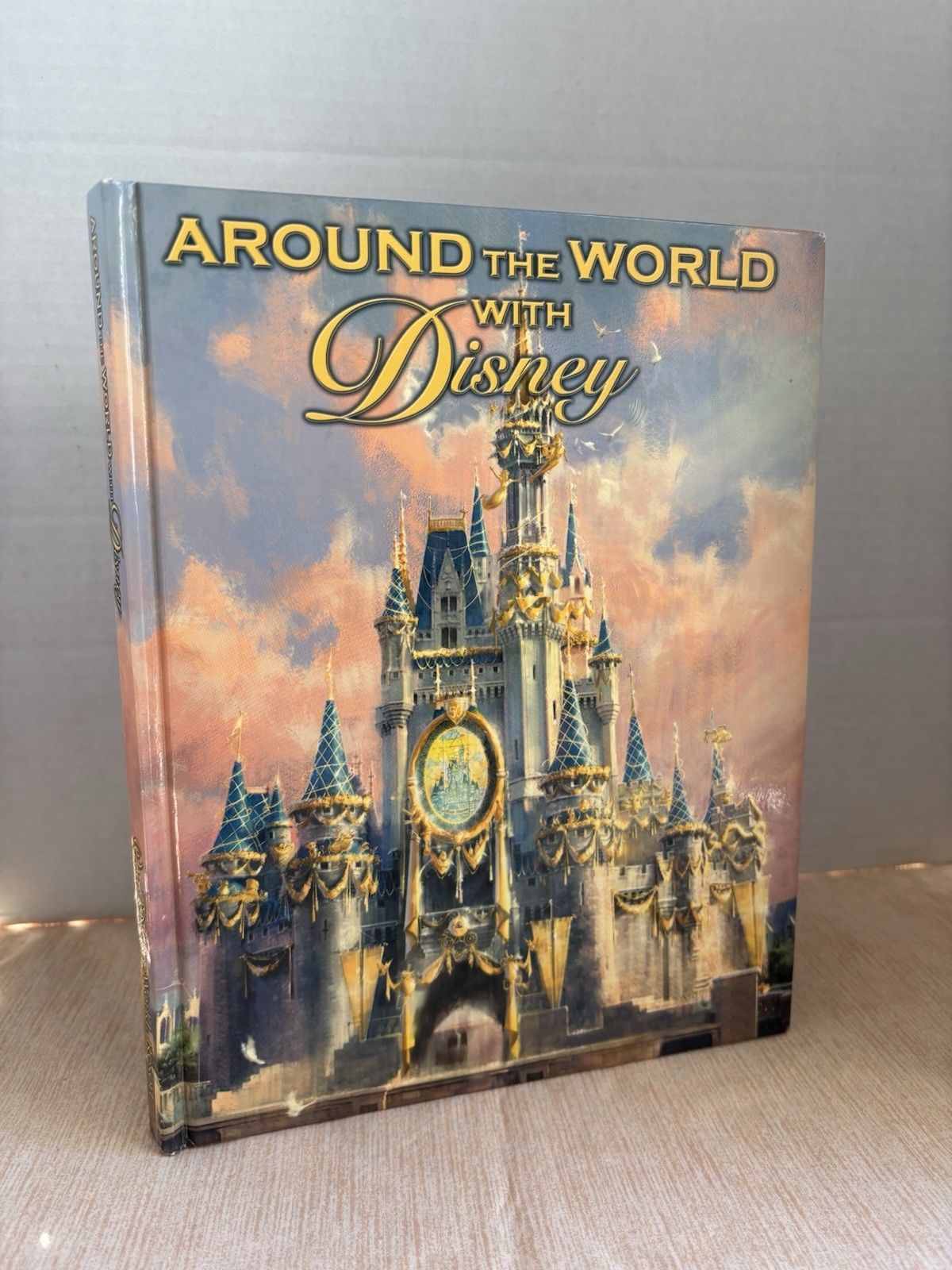 Around the World with Disney Kevin Markey Walt Disney World Hardcover Book