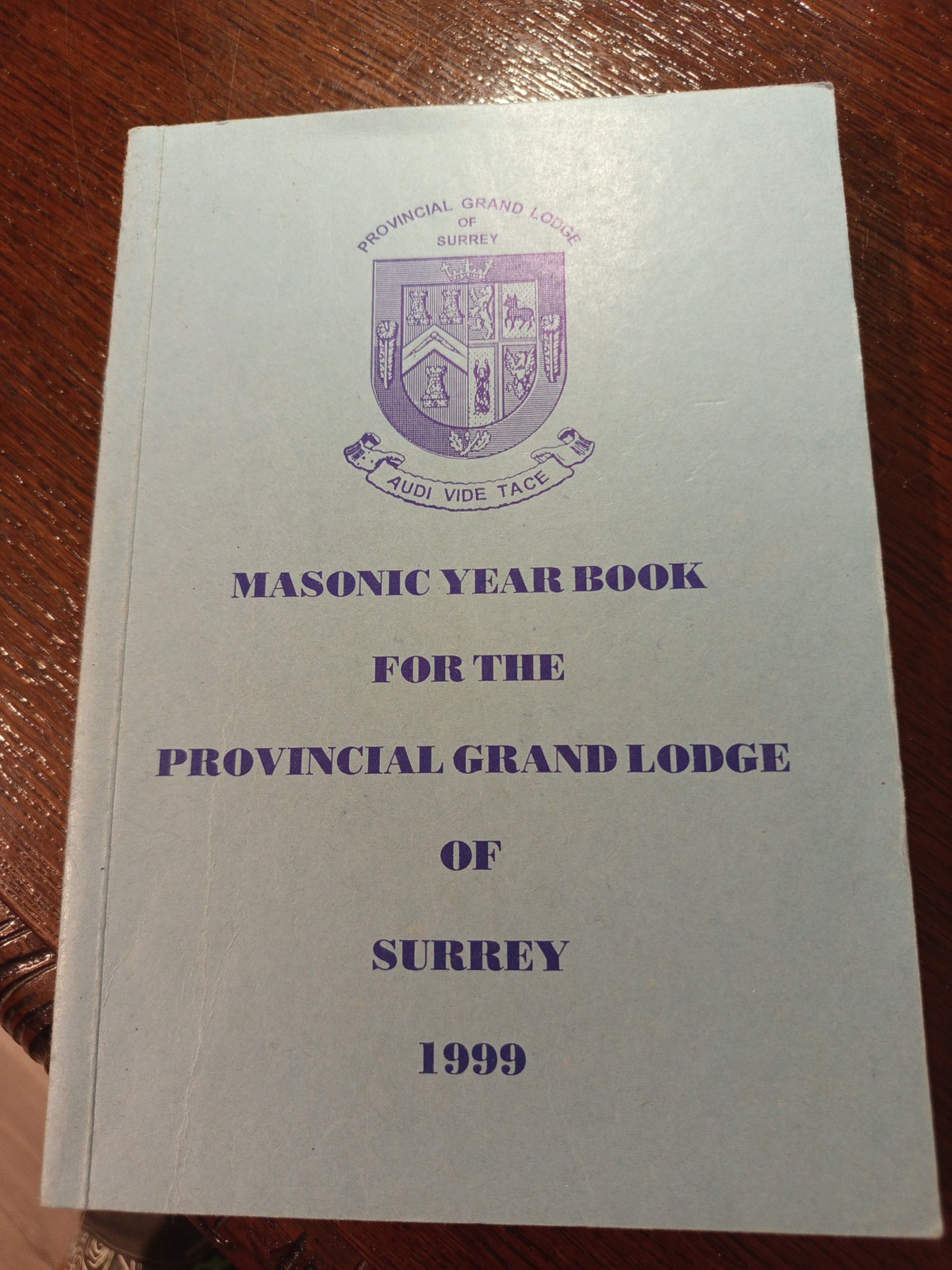 Masonic Year Book for the Provincial Grand Lodge Surrey  Freemasonry masonic/549