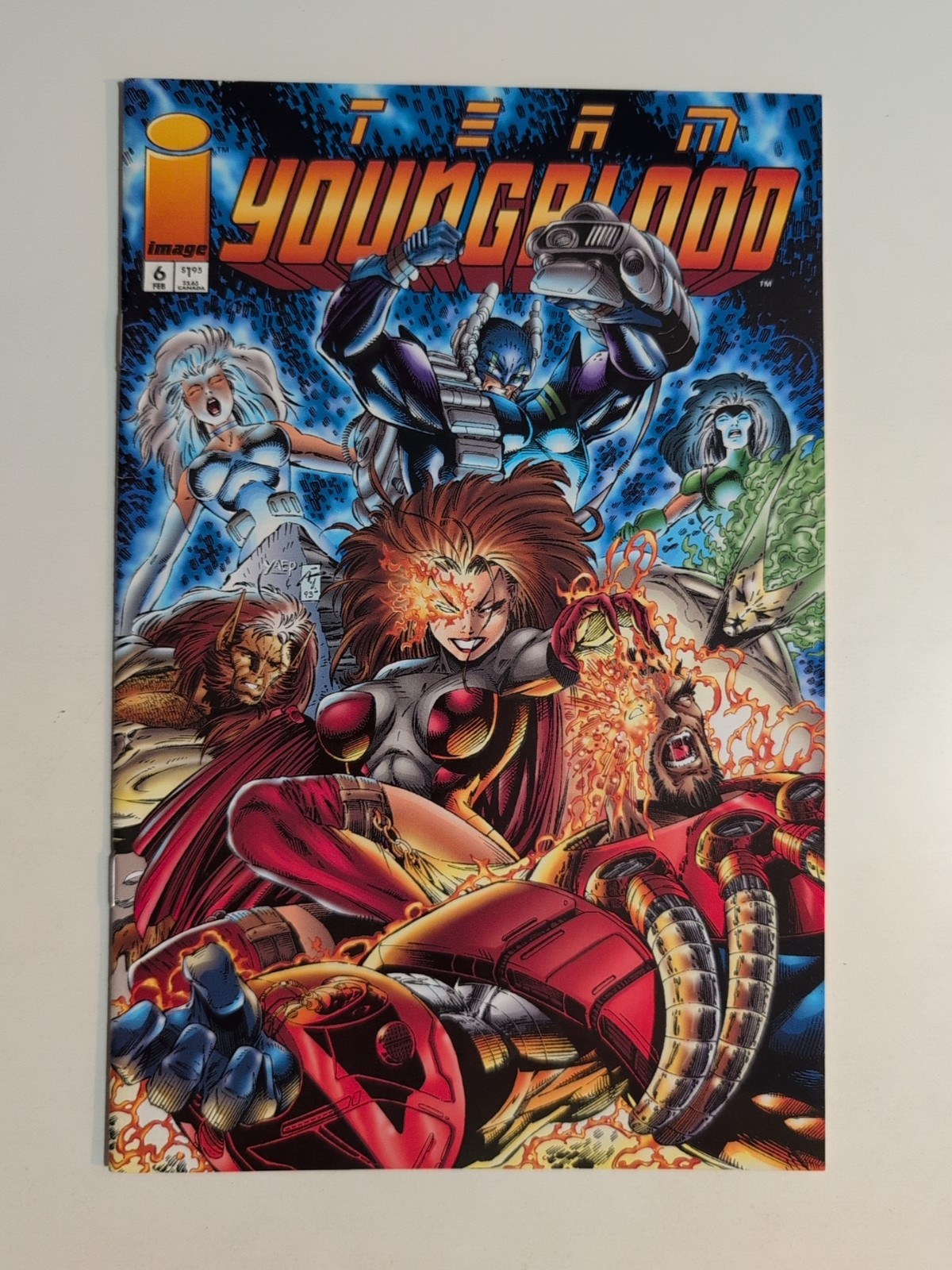 Team Youngblood #6 Image Comics 1993 Back Issue Sale