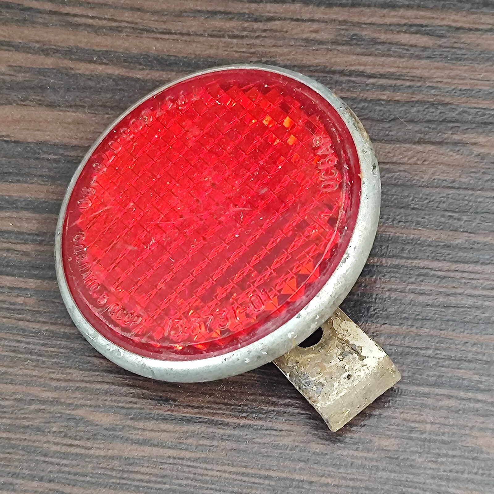 Reflector Vintage Bicycle Parts USSR Bike, mounted on fenders
