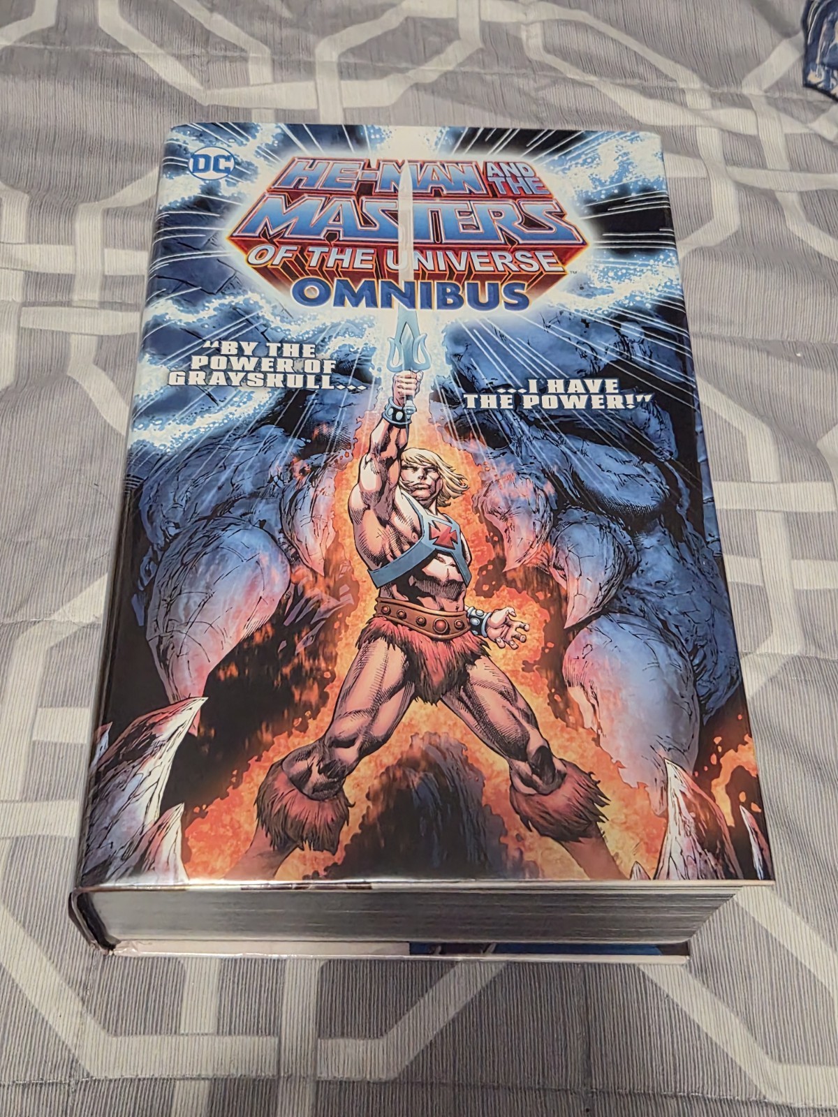 MOTU He-Man Masters Of The Universe Omnibus Hardcover DC OOP
