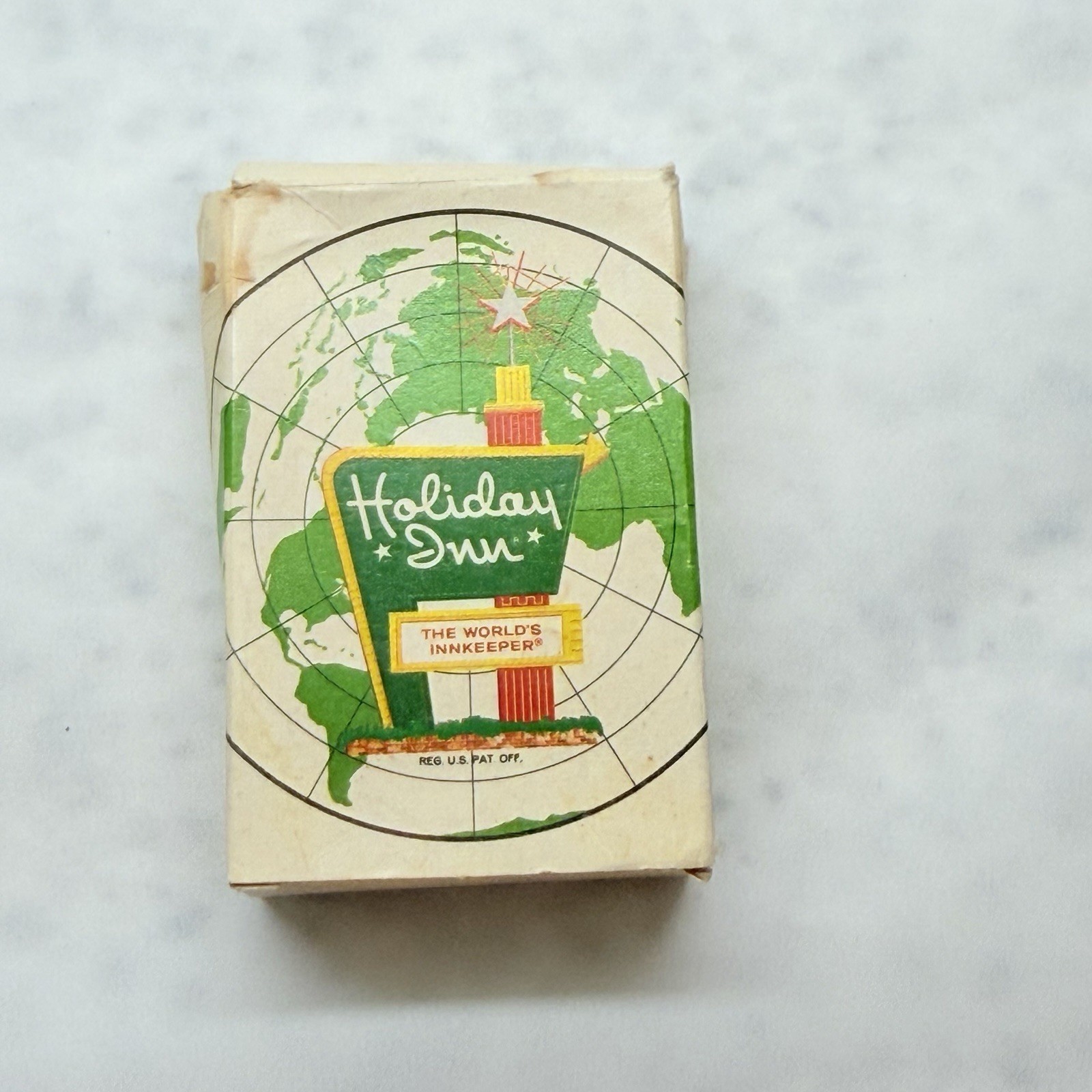 Vintage Holiday Inn Hotel “The World’s Innkeeper” Box Mini Soap Bar